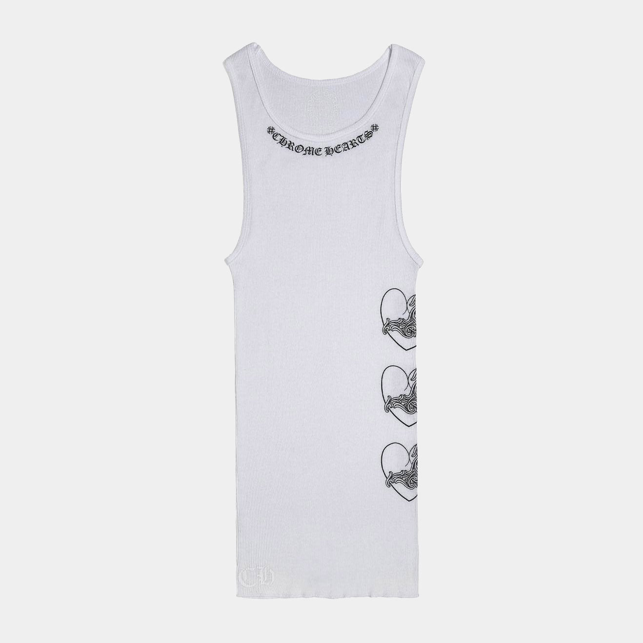 Chrome Hearts Valentine's Day "Love you" Rib Tank Top