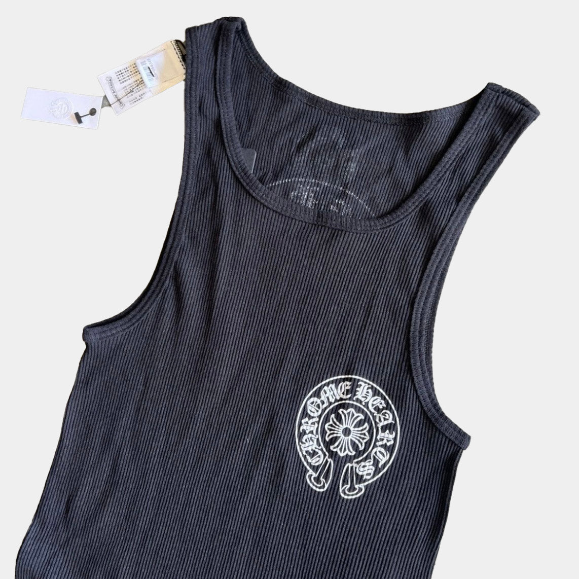Chrome Hearts "F*ck You" Horse Shoe Logo Ribbed Tank