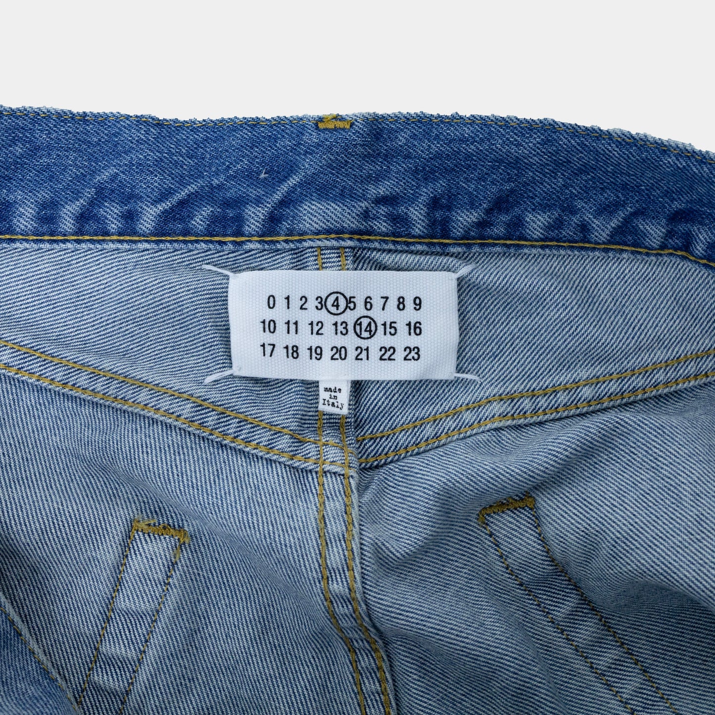 Maison Margiela Cotton Regular Fit Denim Pant