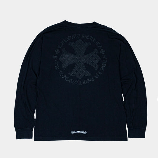 Chrome Hearts Pocket Cross Logo Long Sleeve T-Shirt