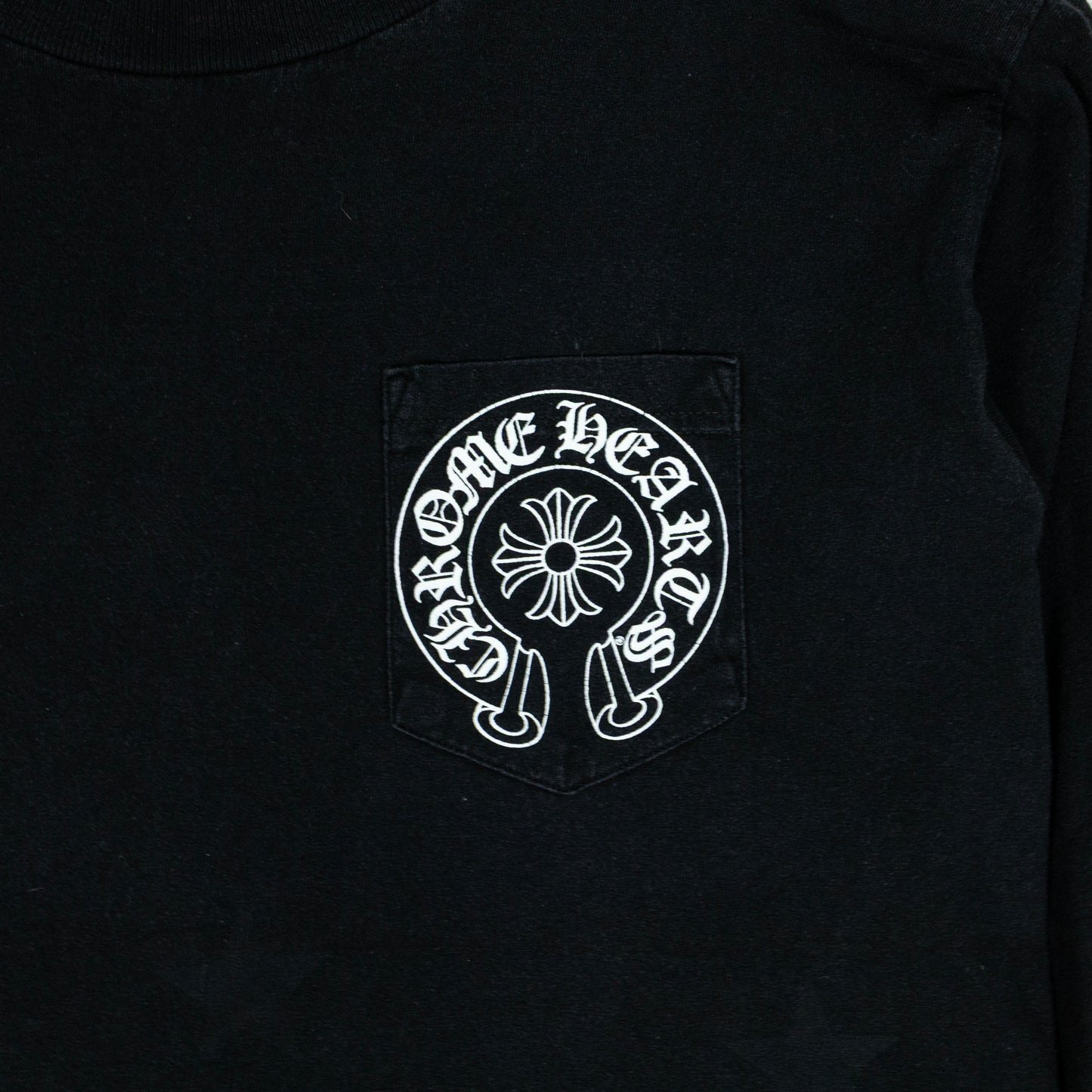 Chrome Hearts Vintage Elbow Cross Longsleeve T-Shirt