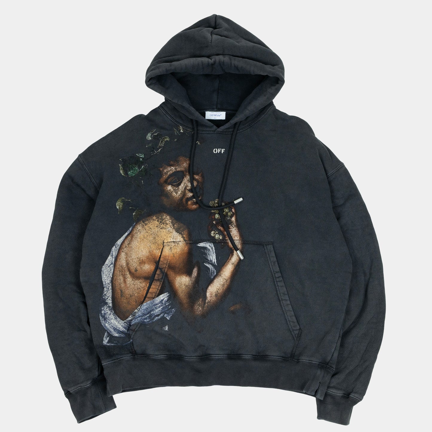 Off-White Bacchus Print Oversized Hoodie