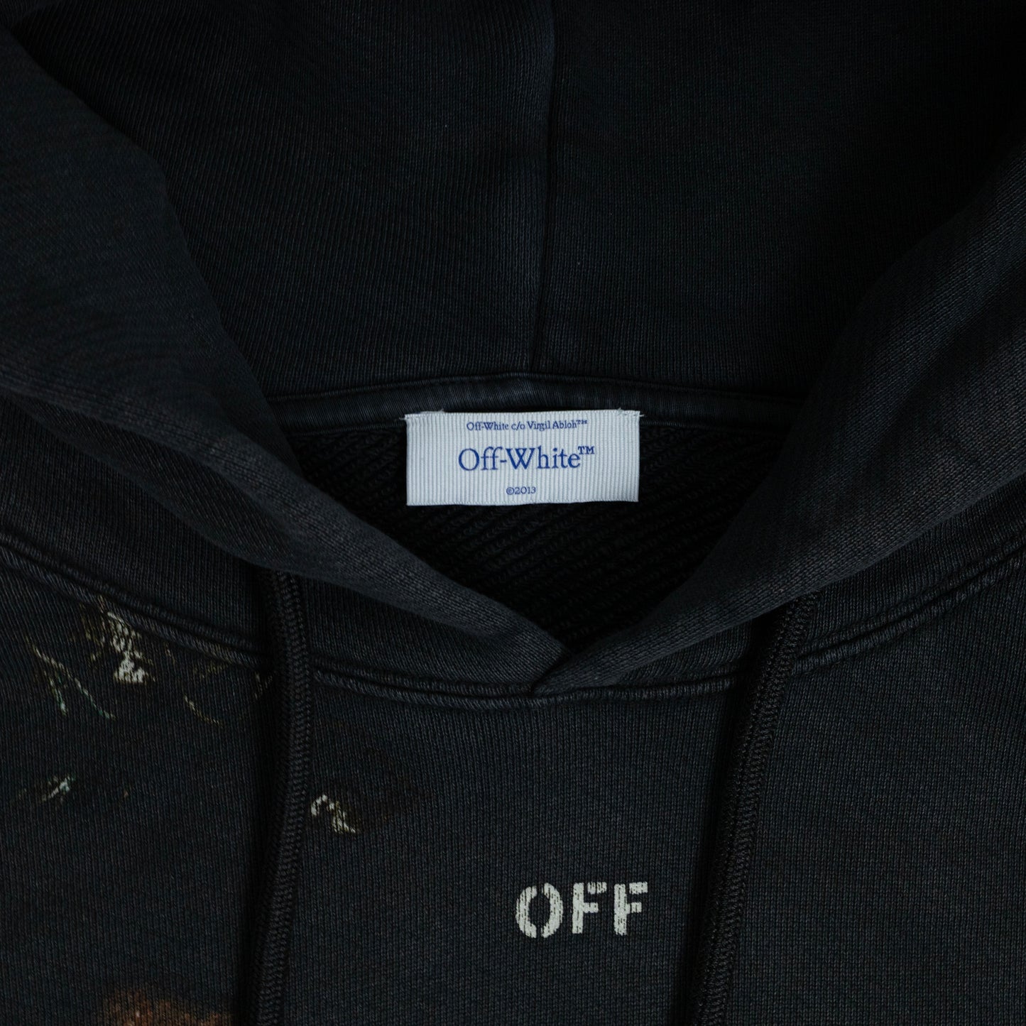 Off-White Bacchus Print Oversized Hoodie