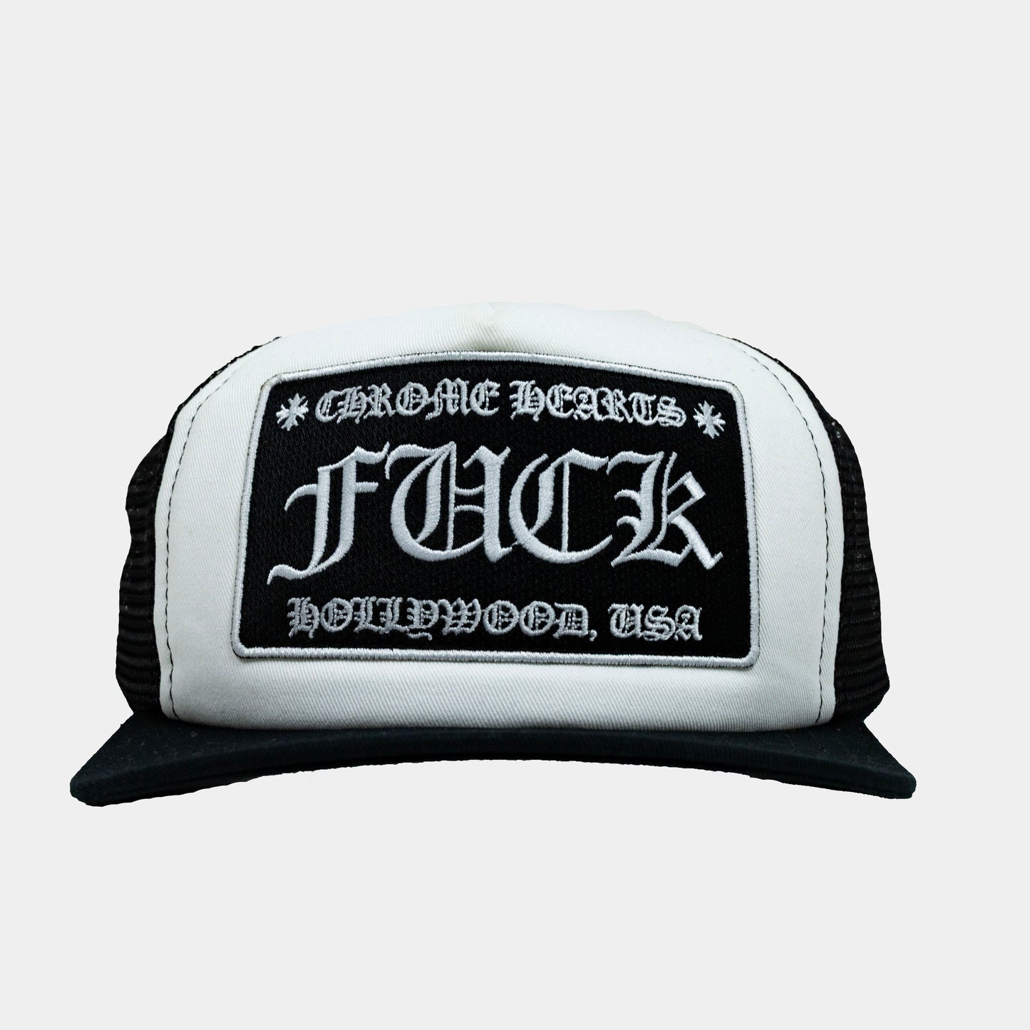 Chrome Hearts F*ck Hollywood Trucker Hat
