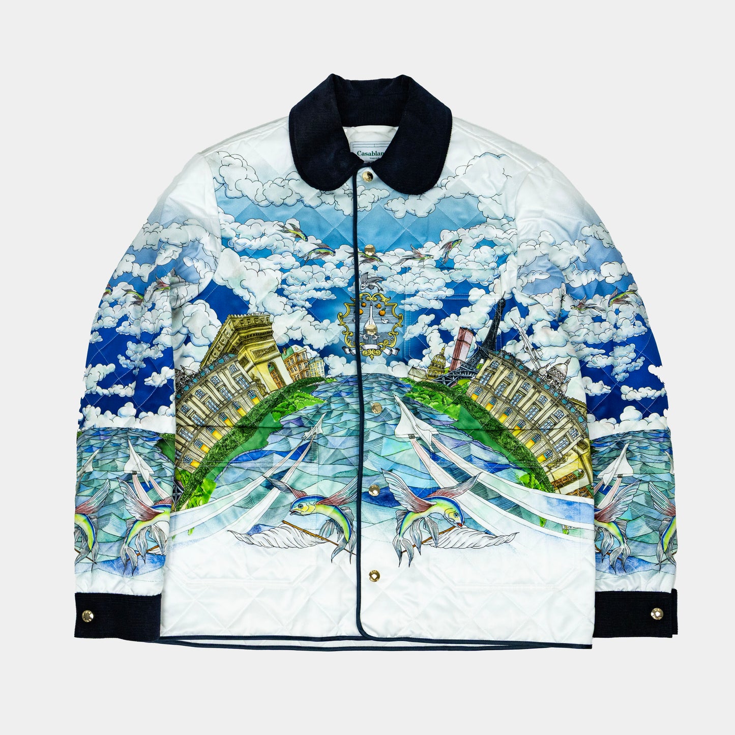 Casablanca QuilLe Vol Ideal Quilted Hunting Jacket
