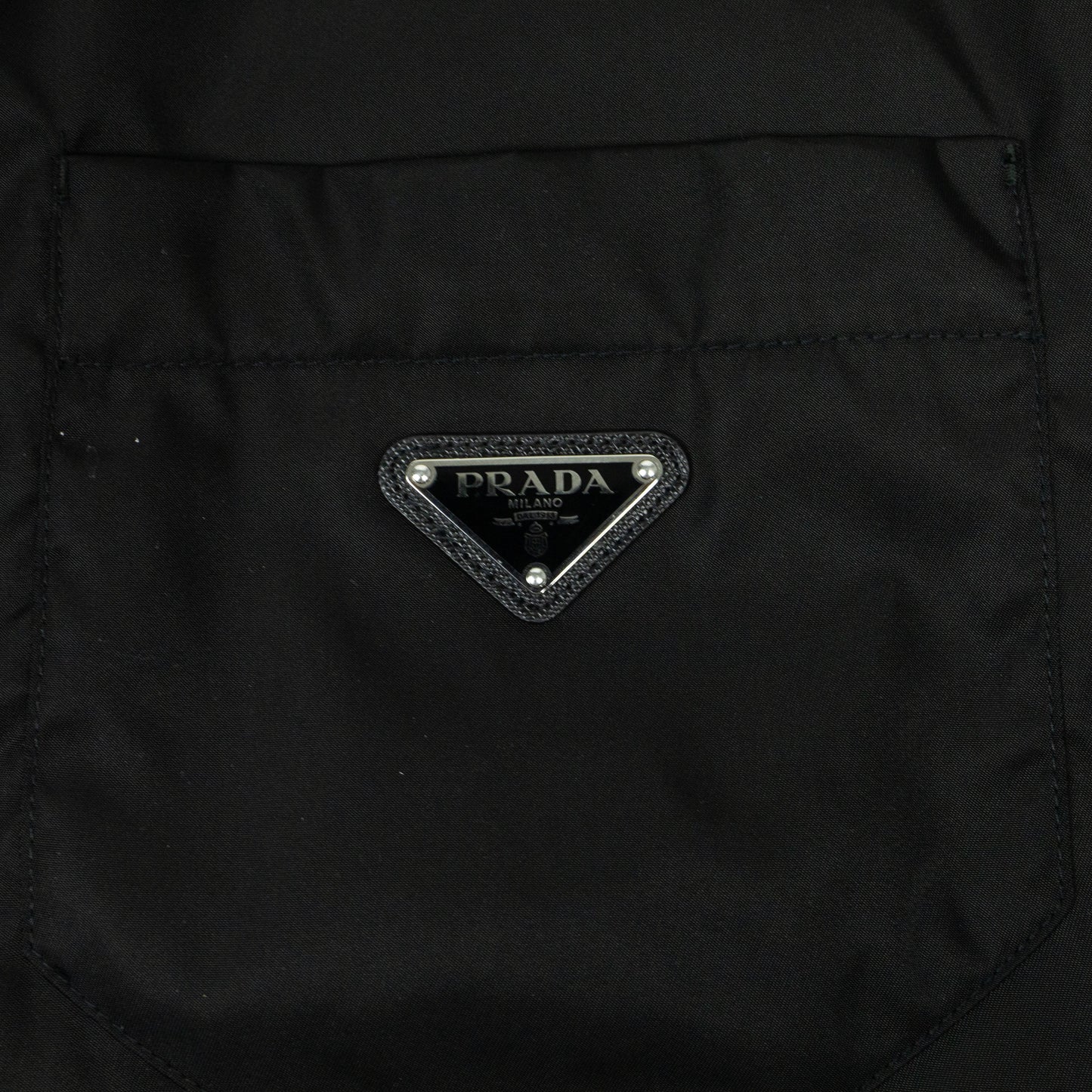 Prada Re-Nylon Button Down Shirt