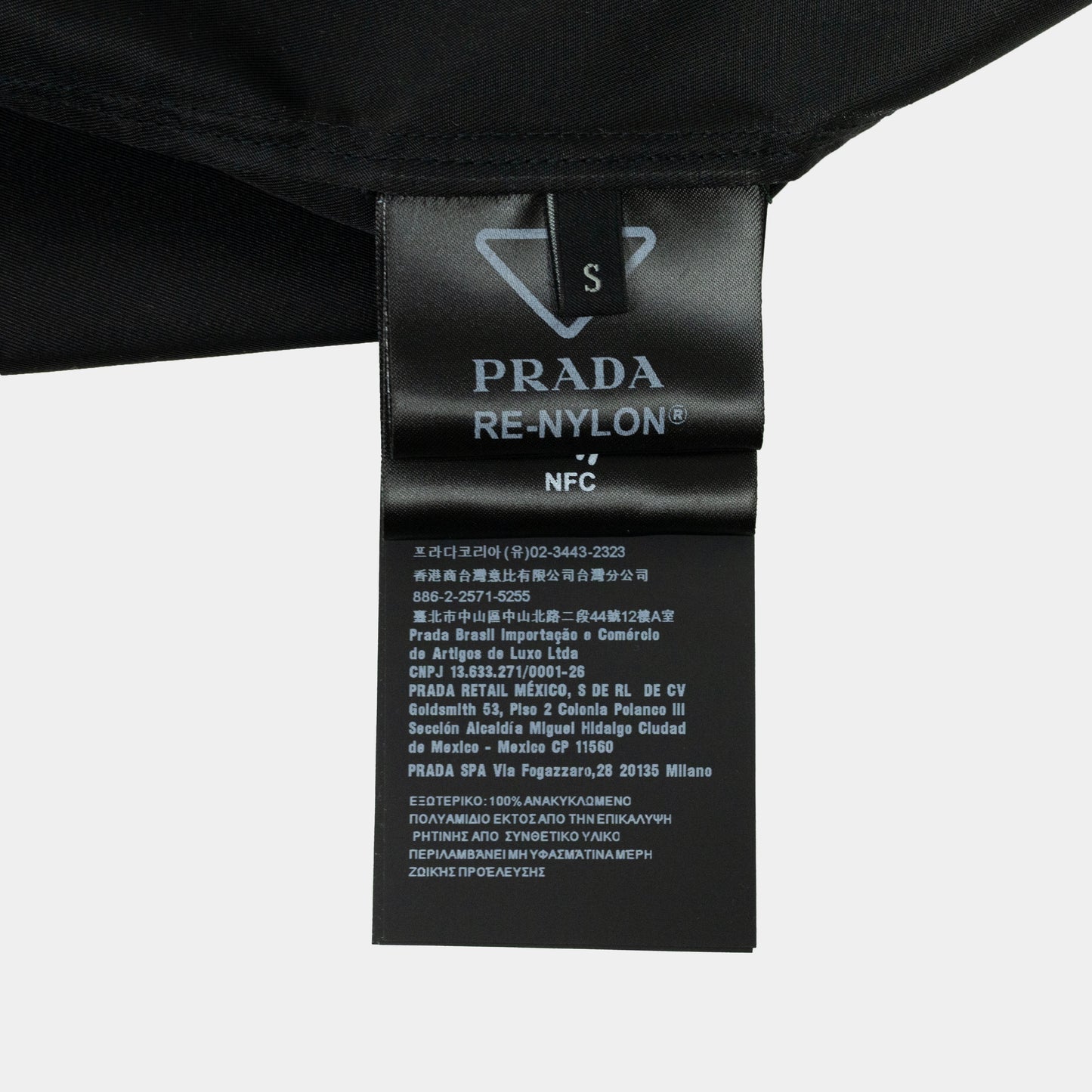 Prada Re-Nylon Button Down Shirt