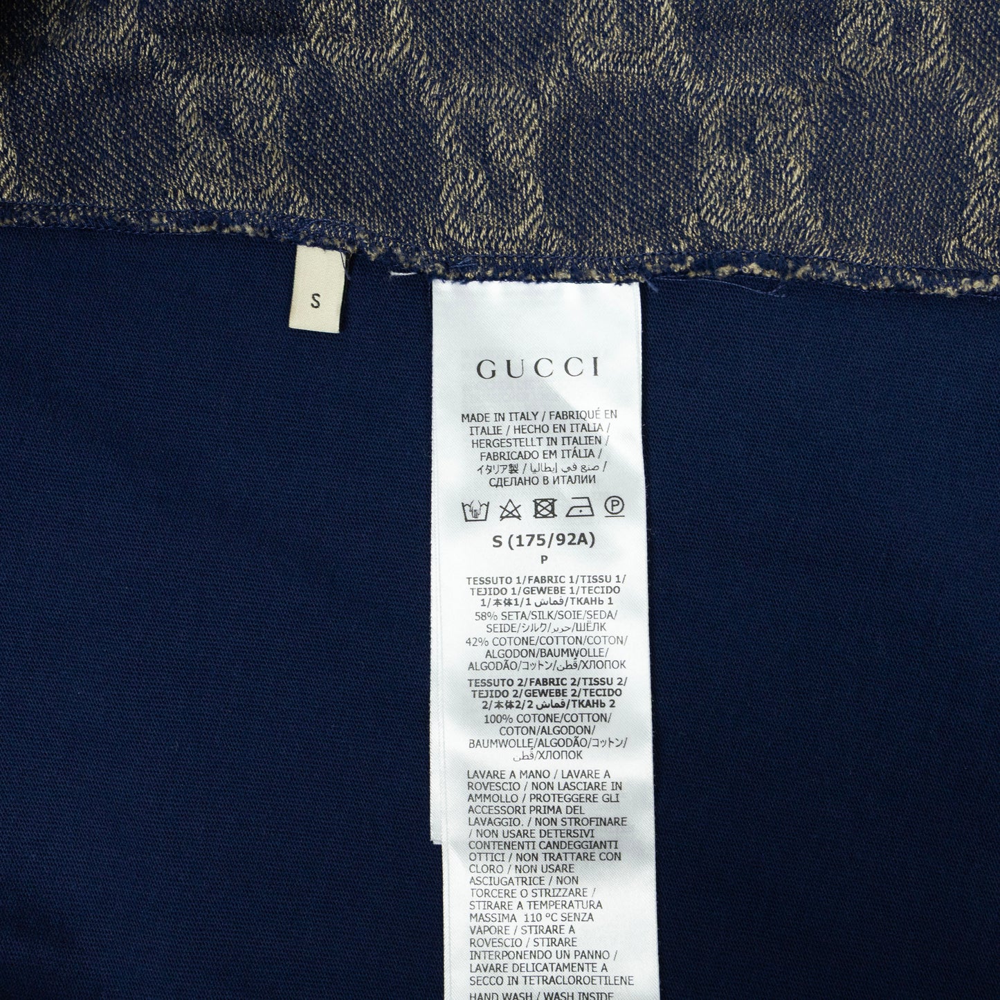 Gucci Knitted GG Monogram Polo
