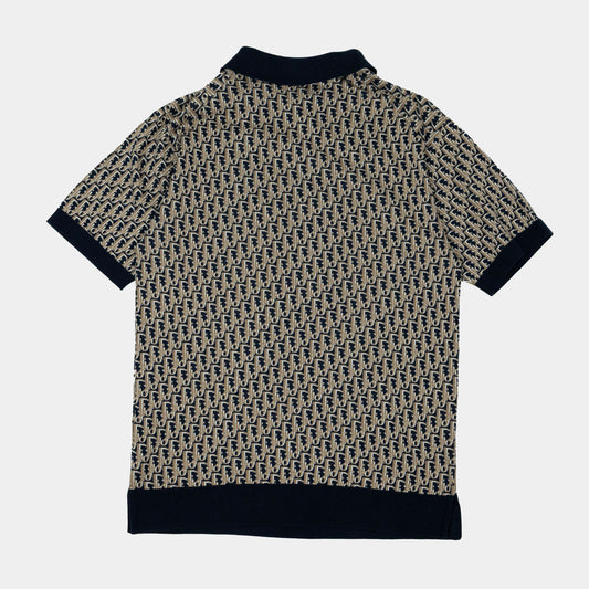 Dior Monogram Knitted Polo