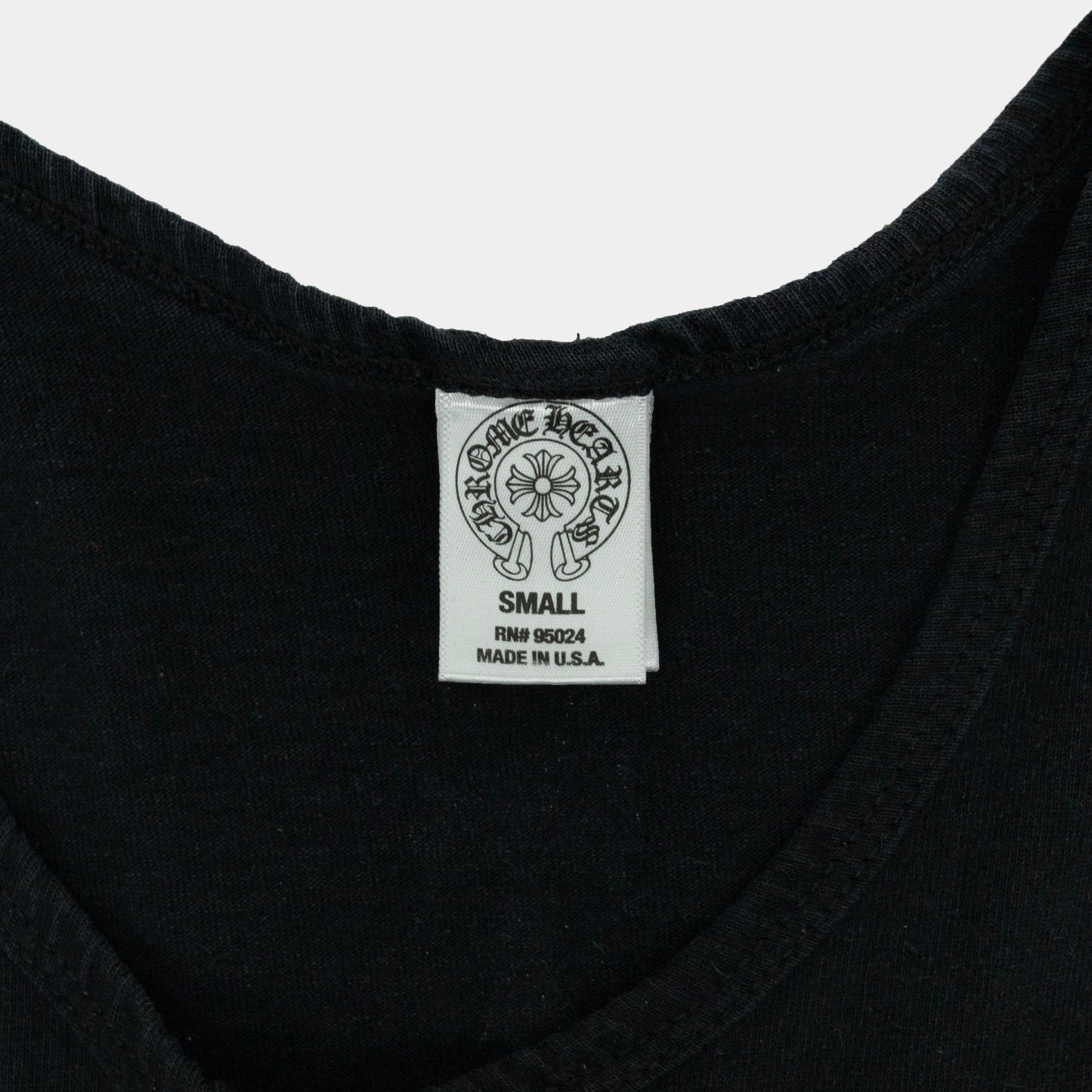 Chrome Hearts Vintage Triple Cross Logo Tank Top