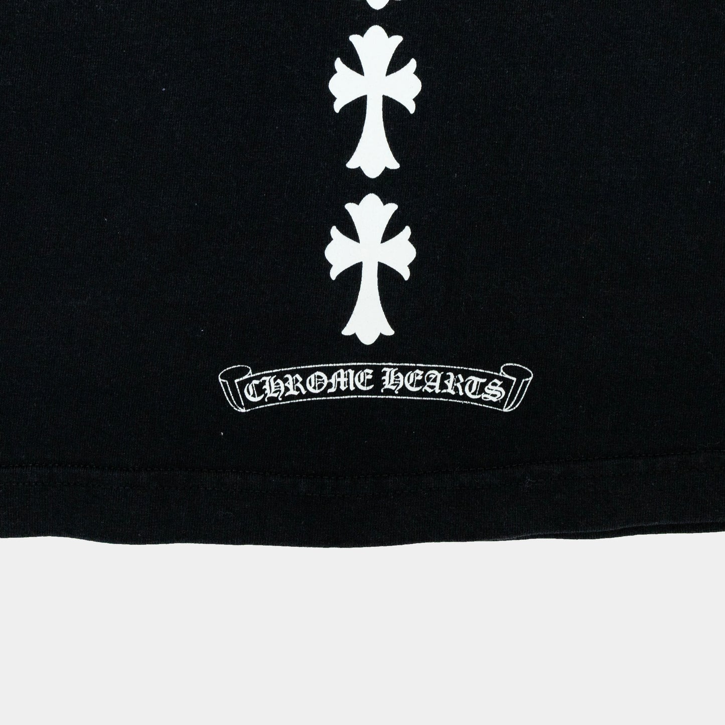 Chrome Hearts Vintage Triple Cross Logo Tank Top