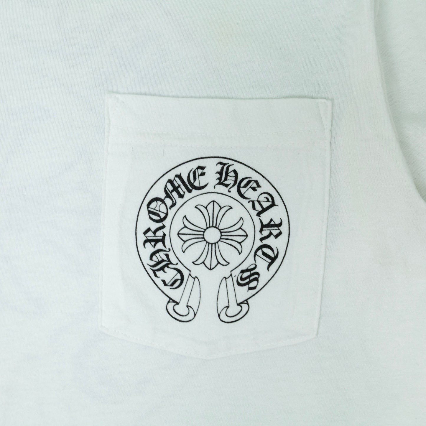 Chrome Hearts Gradient Neck Logo Longsleeve T-Shirt