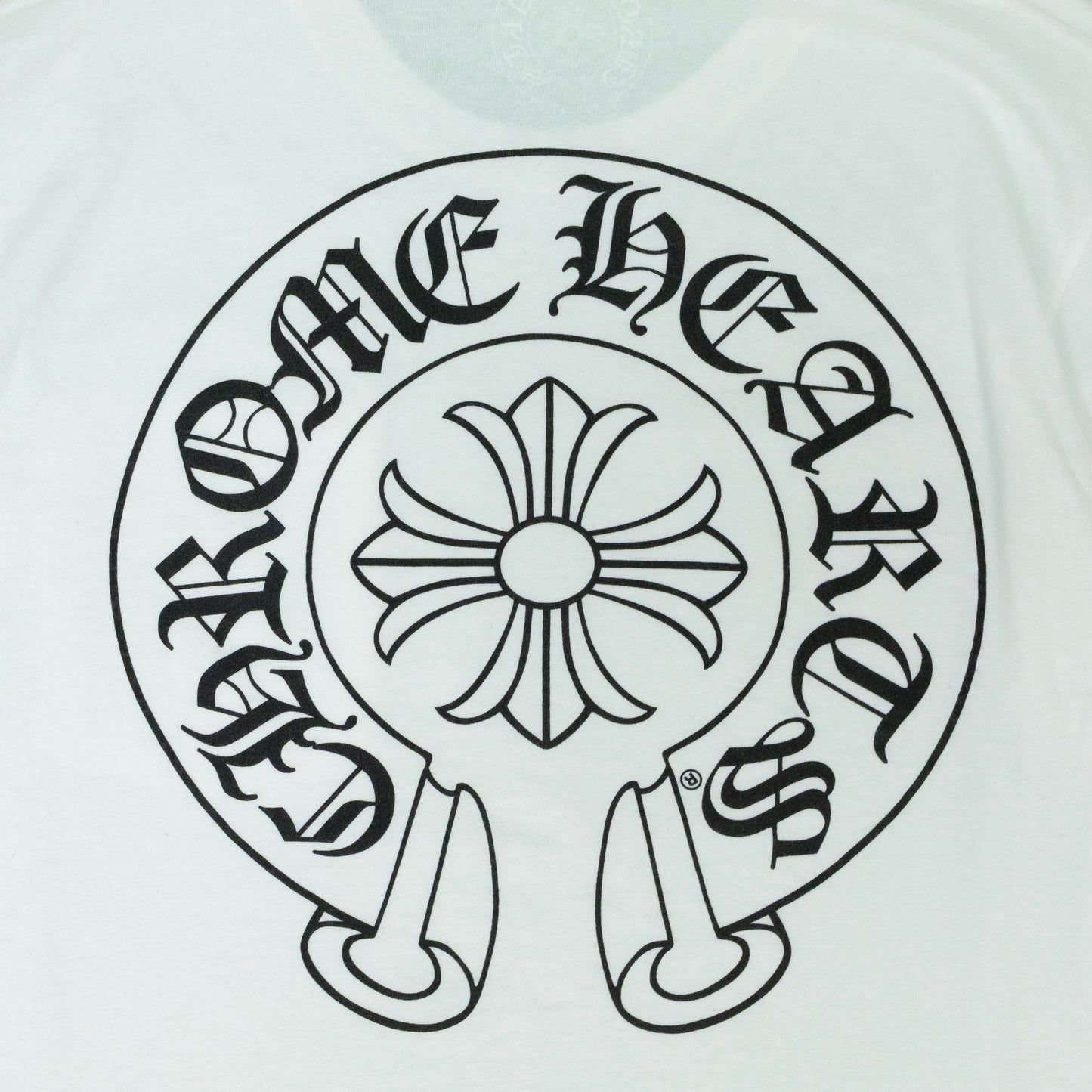 Chrome Hearts Gradient Neck Logo Longsleeve T-Shirt
