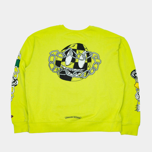 Chrome Hearts x Matty Boy Link Crewneck Sweatshirt