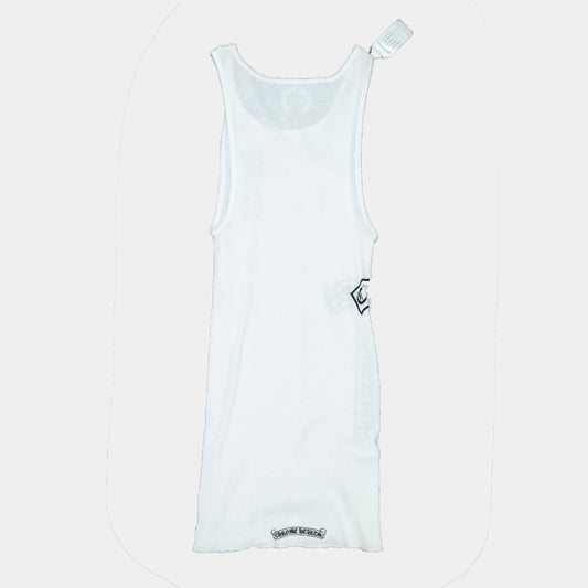 Chrome Hearts "T Bar" Logo Rib Tank Top