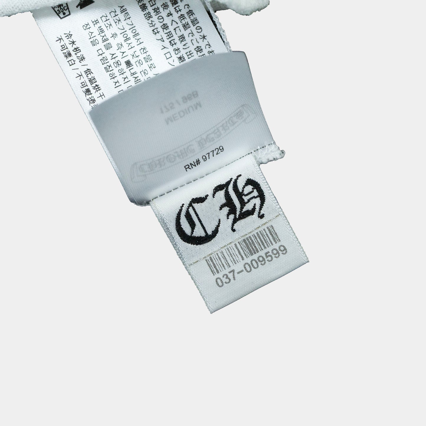 Chrome Hearts "T Bar" Logo Rib Tank Top
