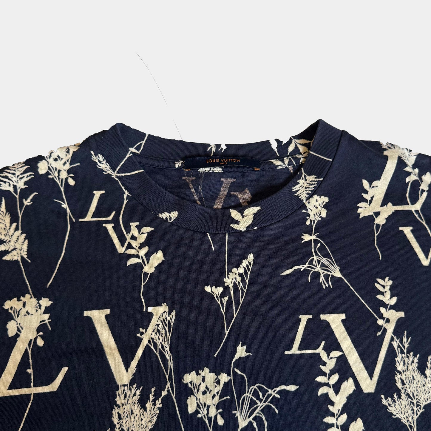 Louis Vuitton Leaf & LV Printed T-Shirt