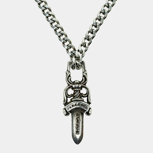 Chrome Hearts Large N10 Dagger Pendant (with chain)