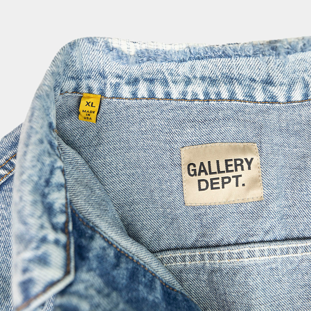 Gallery Dept. Embroidered Logo Denim Jacket