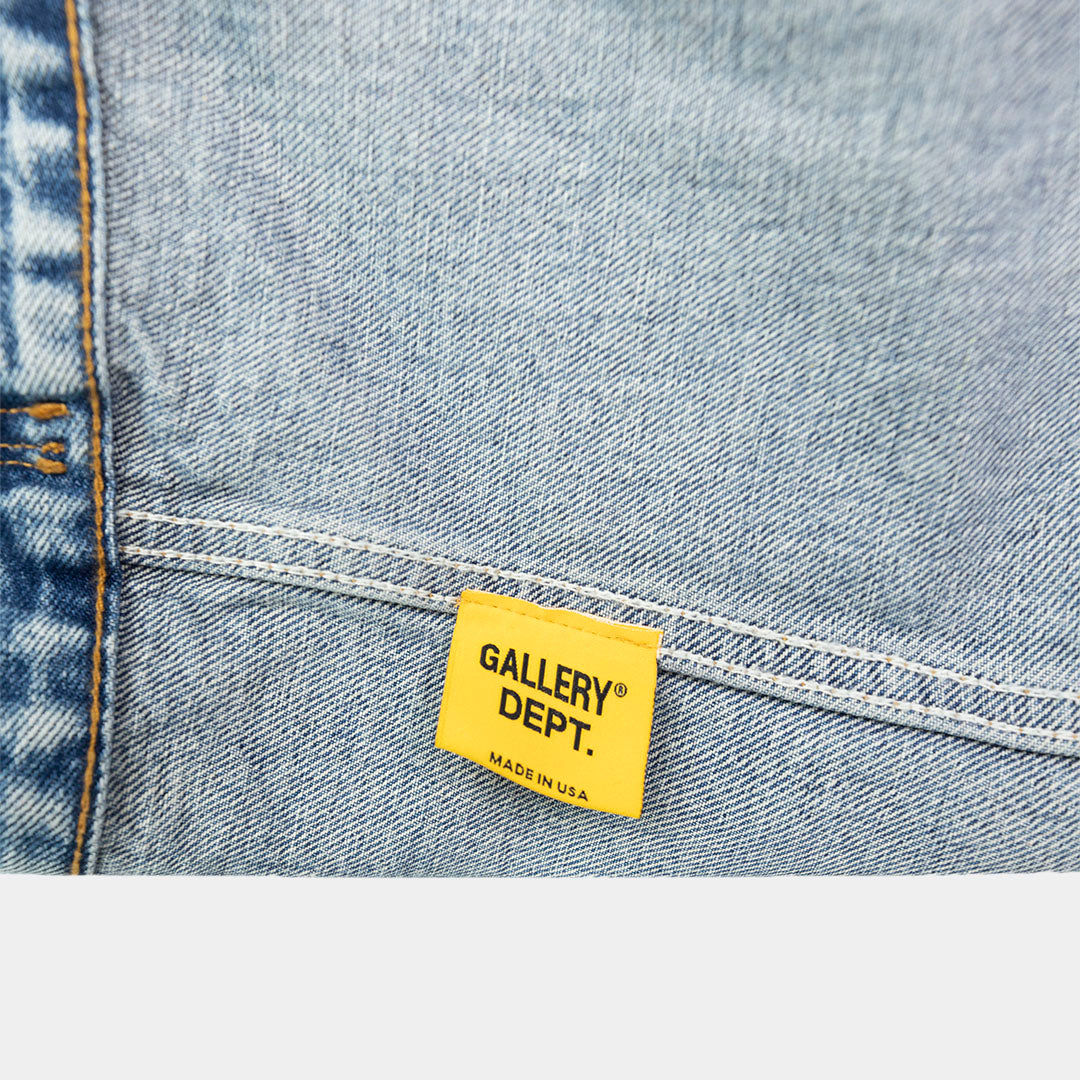 Gallery Dept. Embroidered Logo Denim Jacket