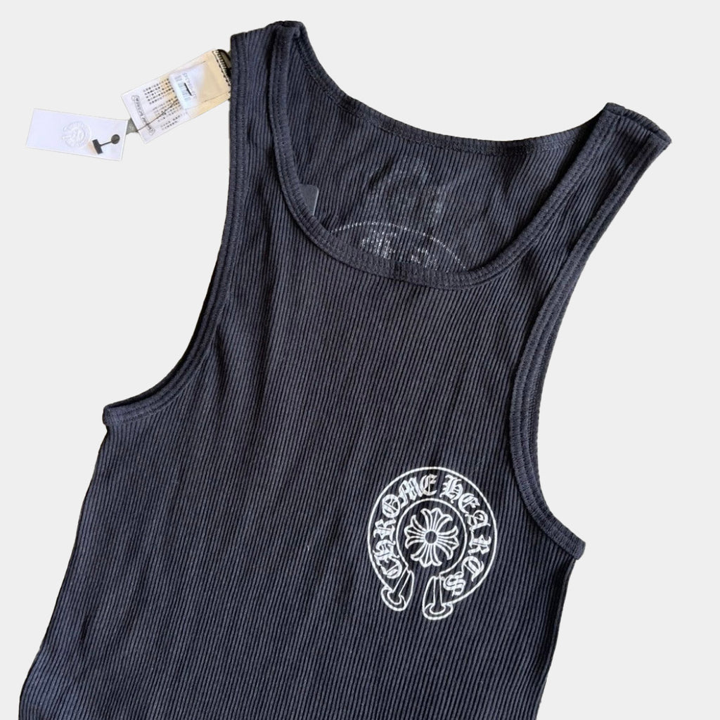 Chrome Hearts "F*ck You" Horse Shoe Logo Ribbed Tank