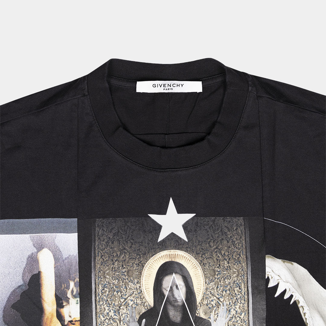 Givenchy Madonna Shark T-Shirt by Riccardo Tisci