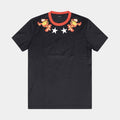 Givenchy Flame Collar T-Shirt by Riccardo Tisci