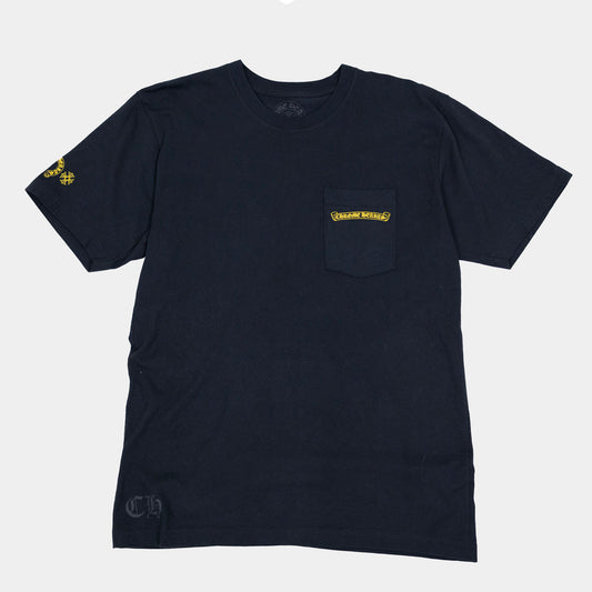 Yellow Cross Logo T-Shirt