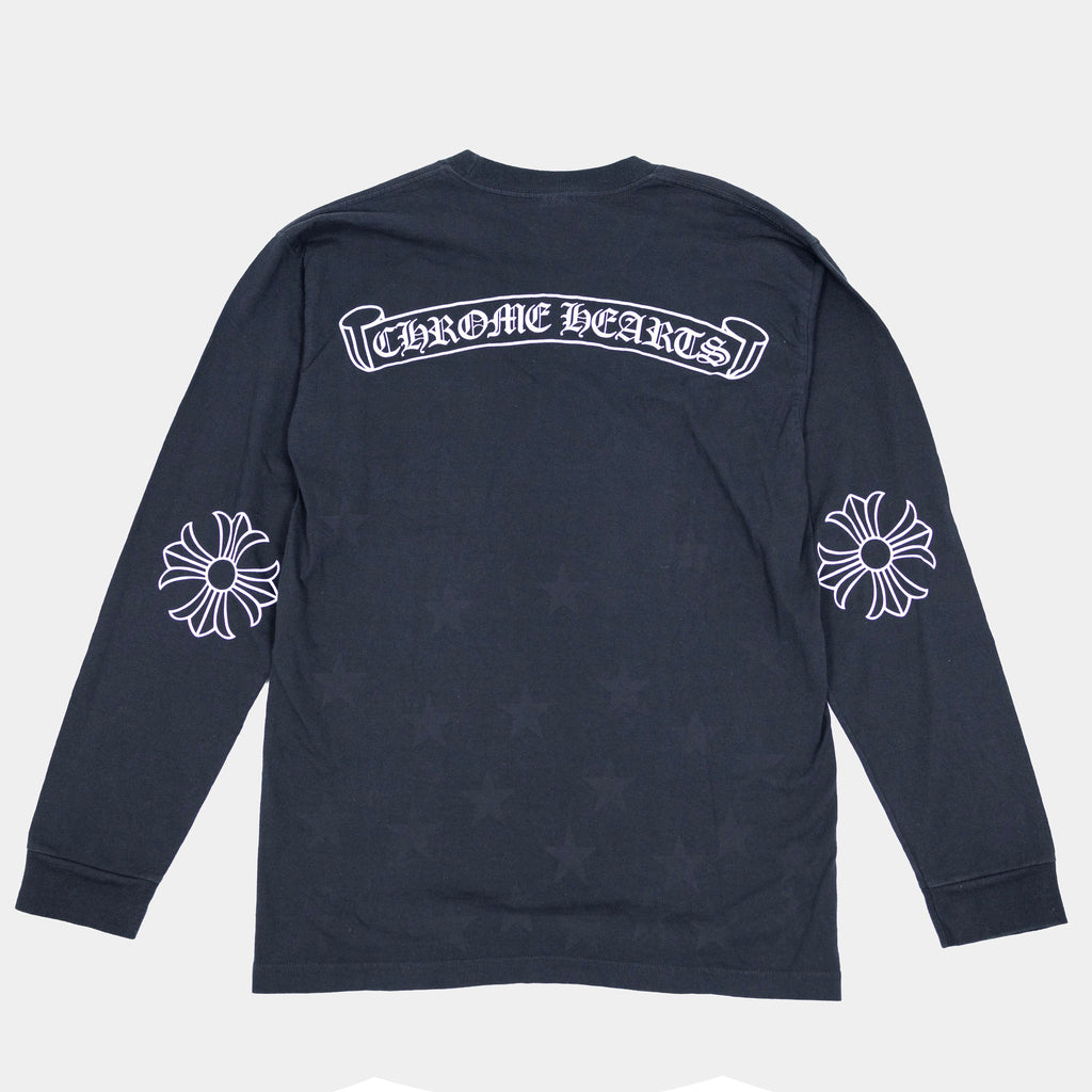 Chrome Hearts Vintage Elbow Cross Long Sleeve