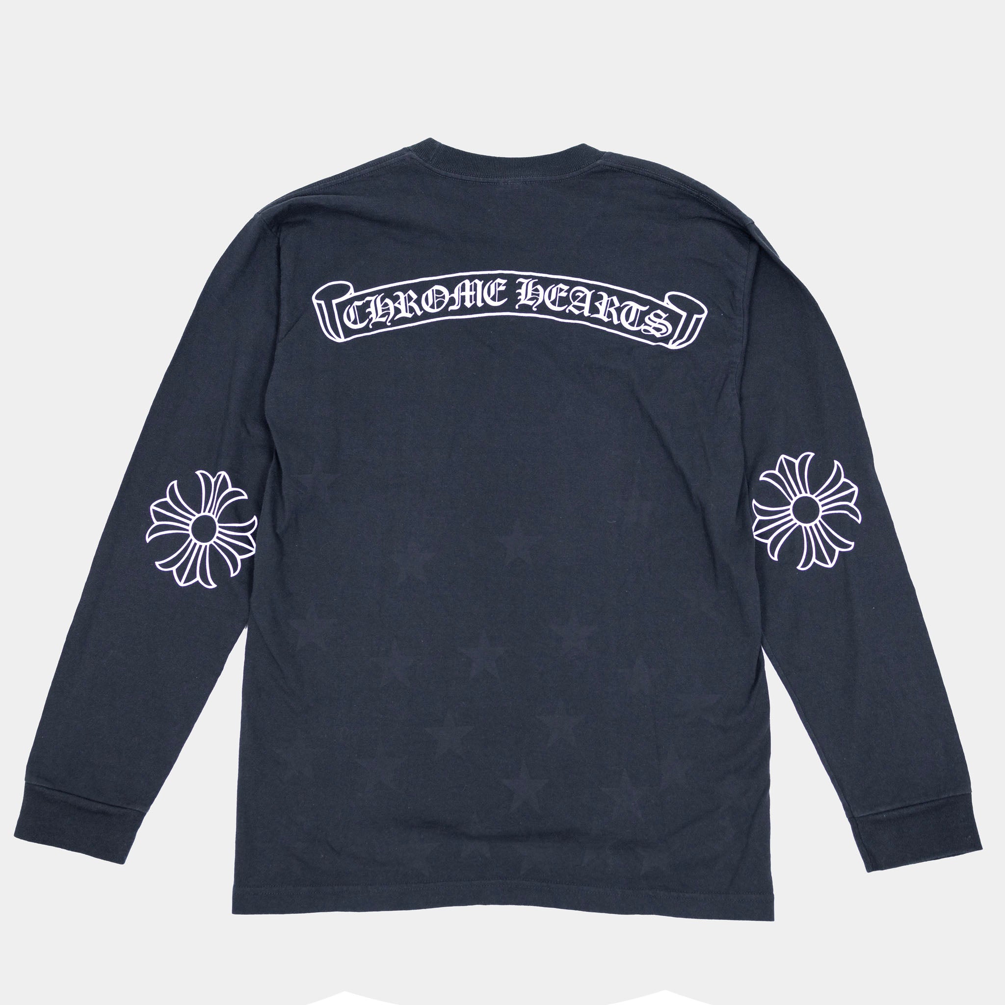 Chrome Hearts Vintage Elbow Cross Long Sleeve