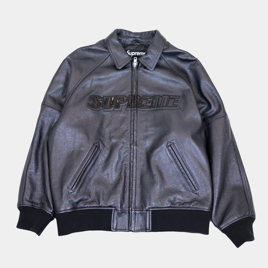Silver Surfer Leather Jacket