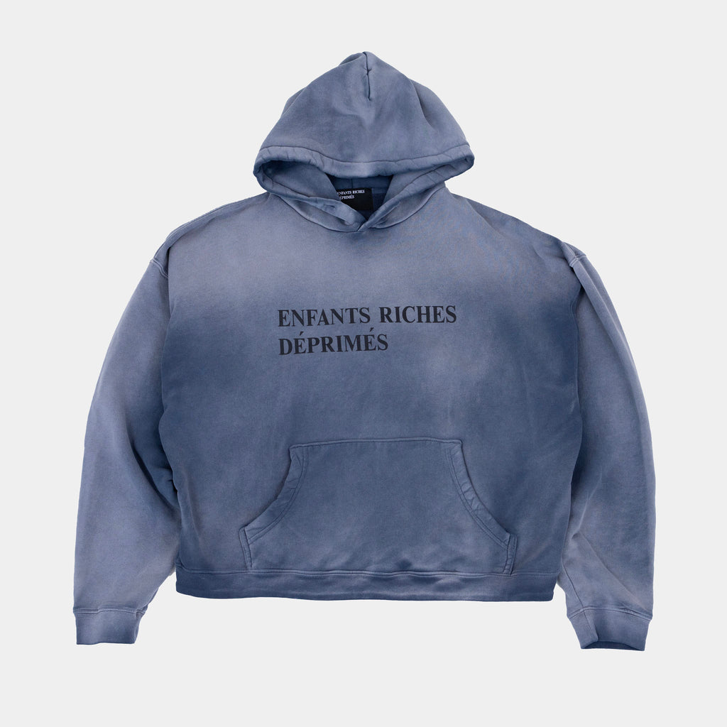 Enfants Riches Deprimes Sun-faded Classic Logo Hoodie