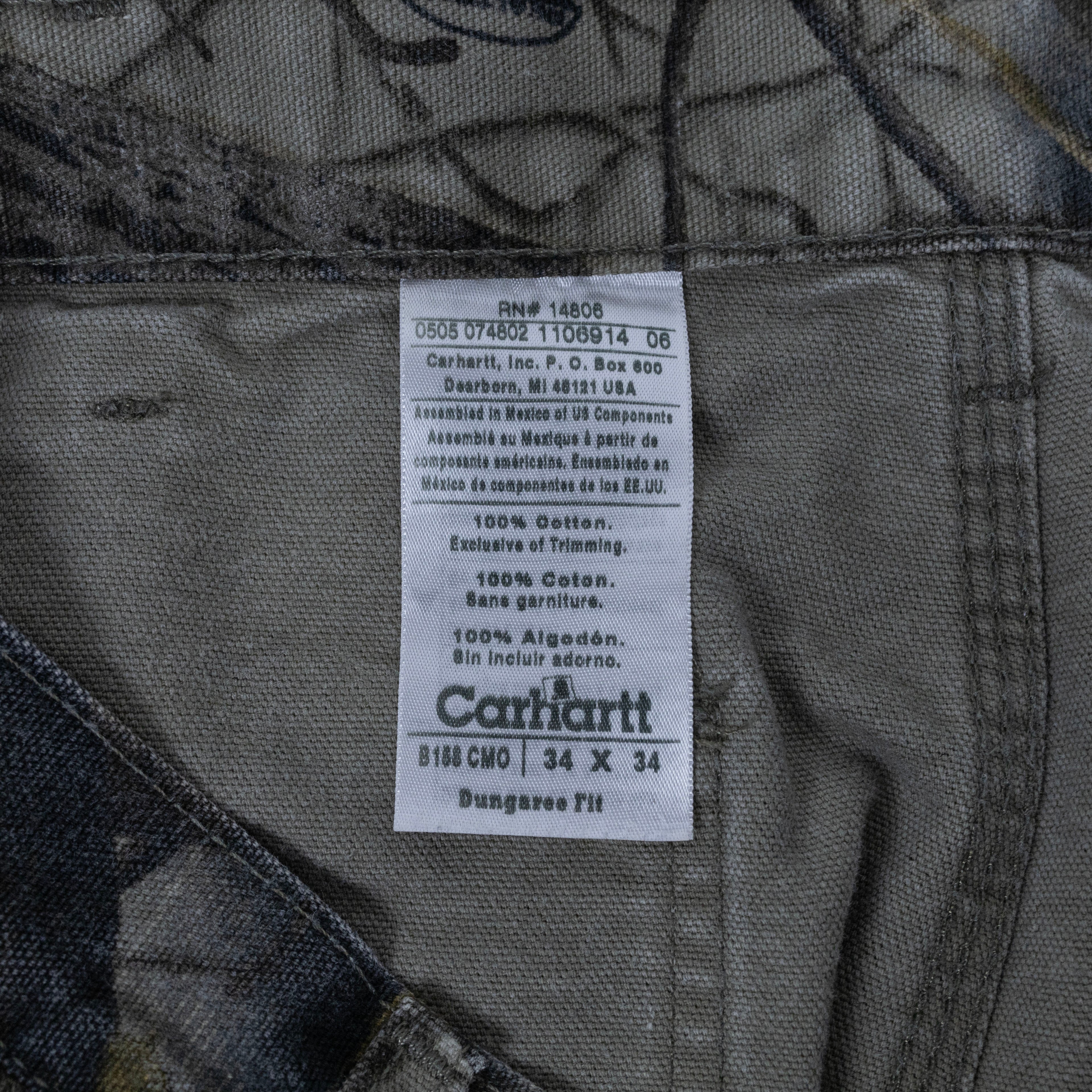 Carhartt Realtree Camo Trouser