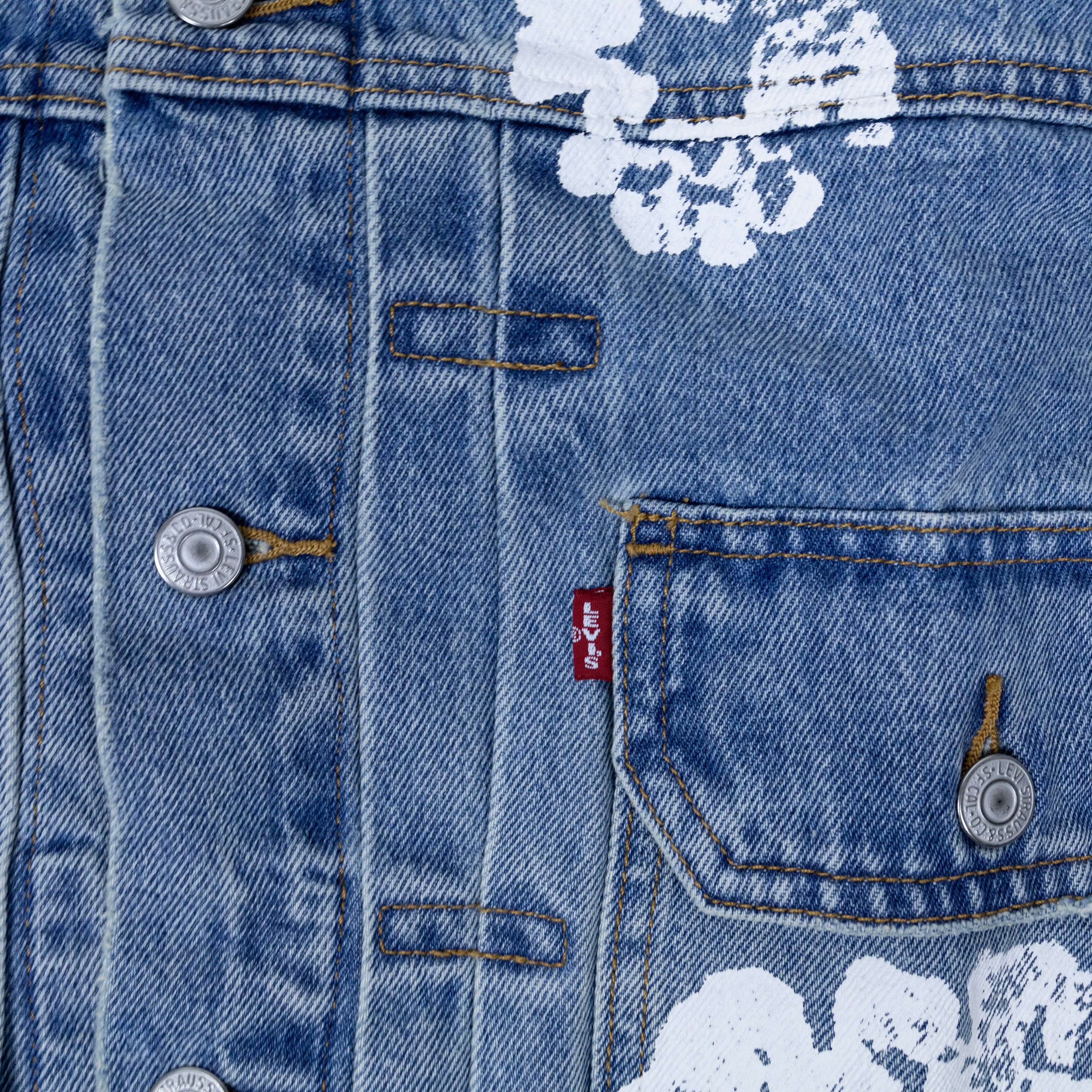 Levi's Cotton Wreath Denim Jacket