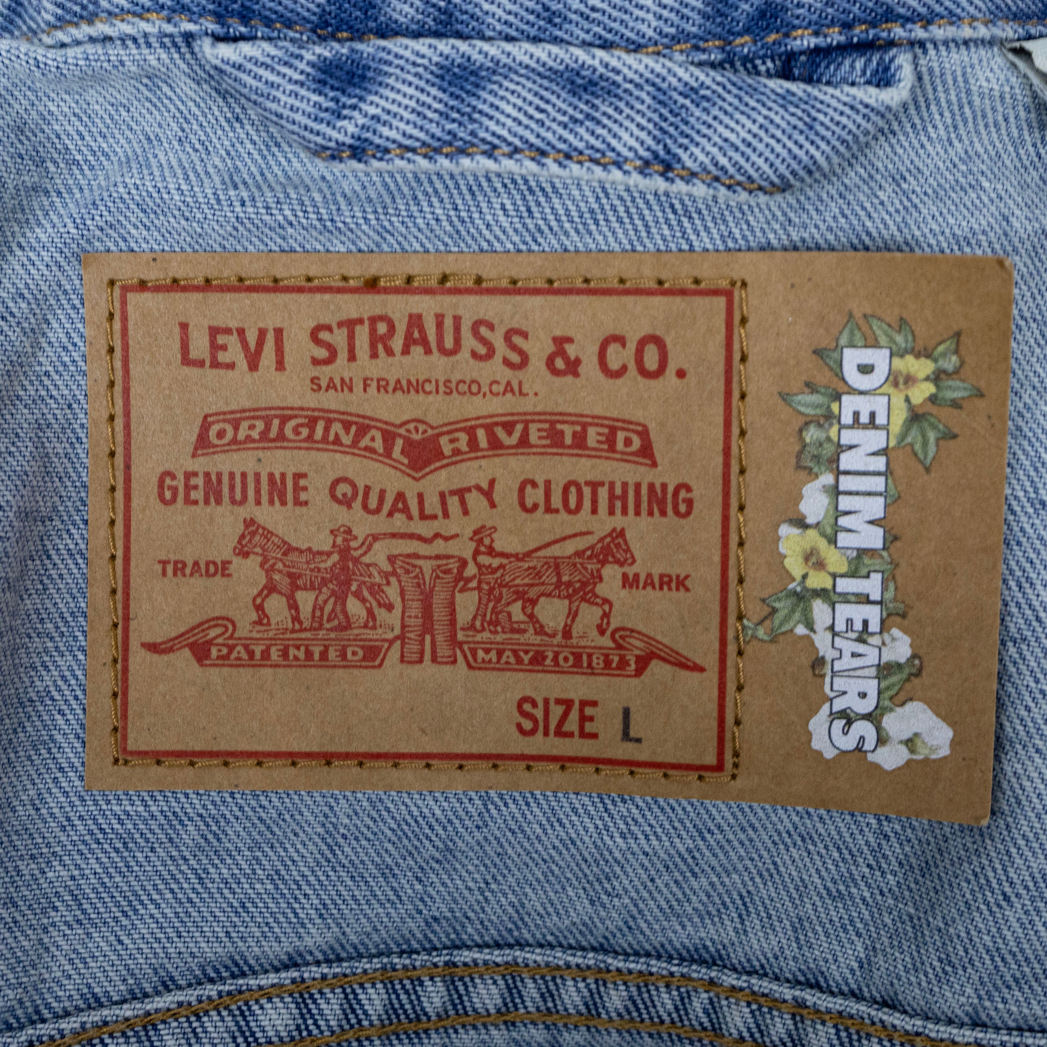 Levi's Cotton Wreath Denim Jacket