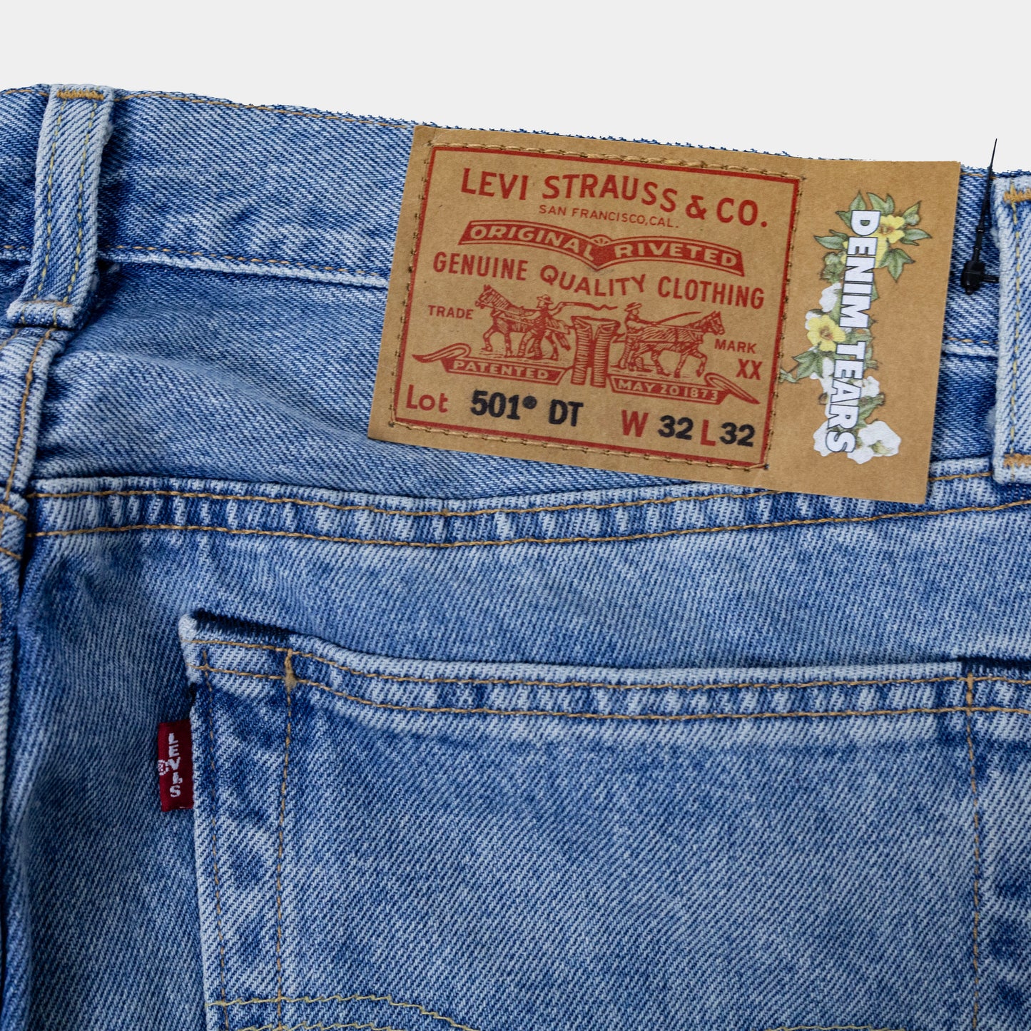 Levi's Cotton Wreath Denim Jeans