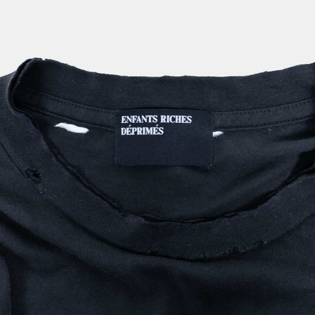 Enfants Riches Deprimes Distressed Classic Logo T-Shirt