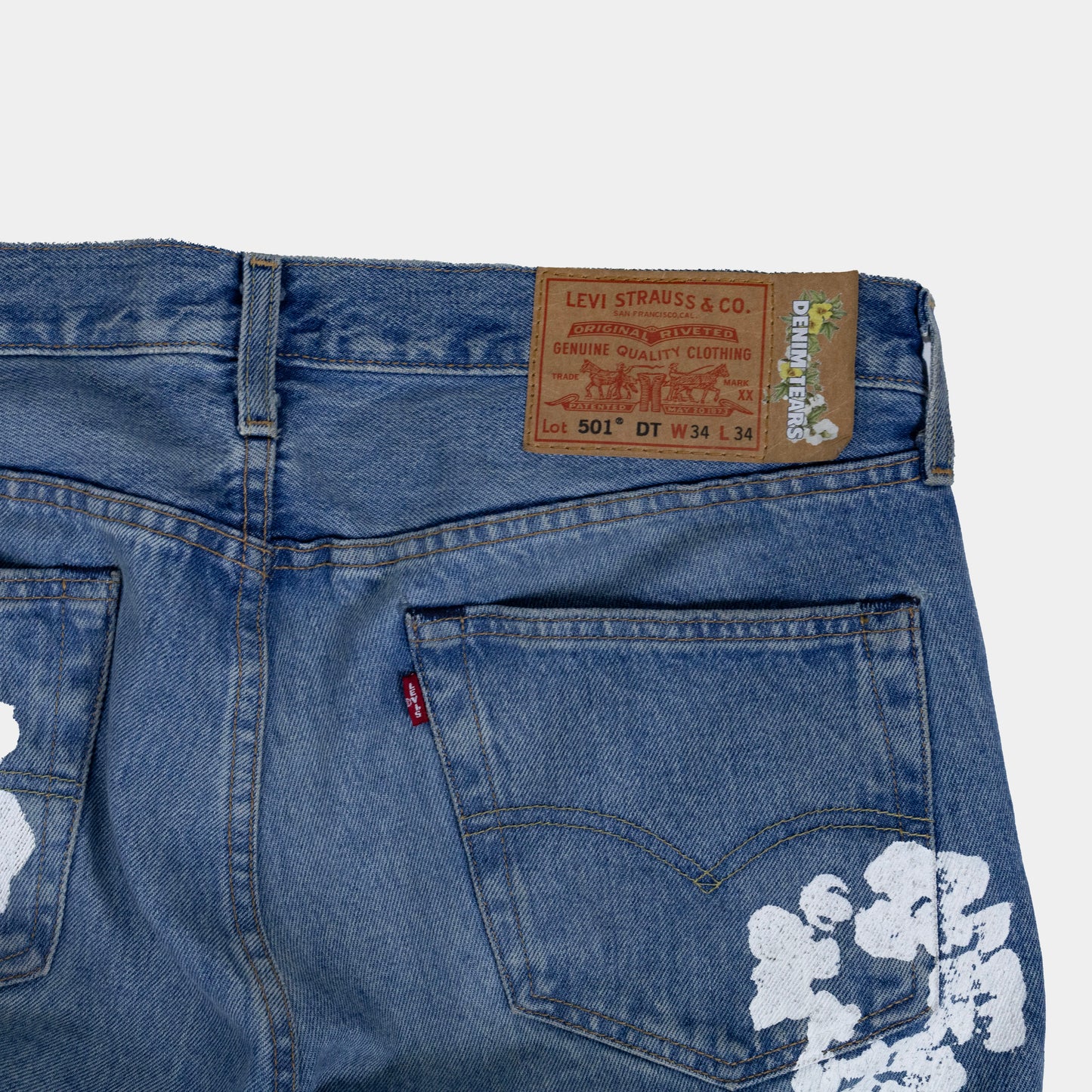 1st Edition Levi's Cotton Wreath Denim Jeans