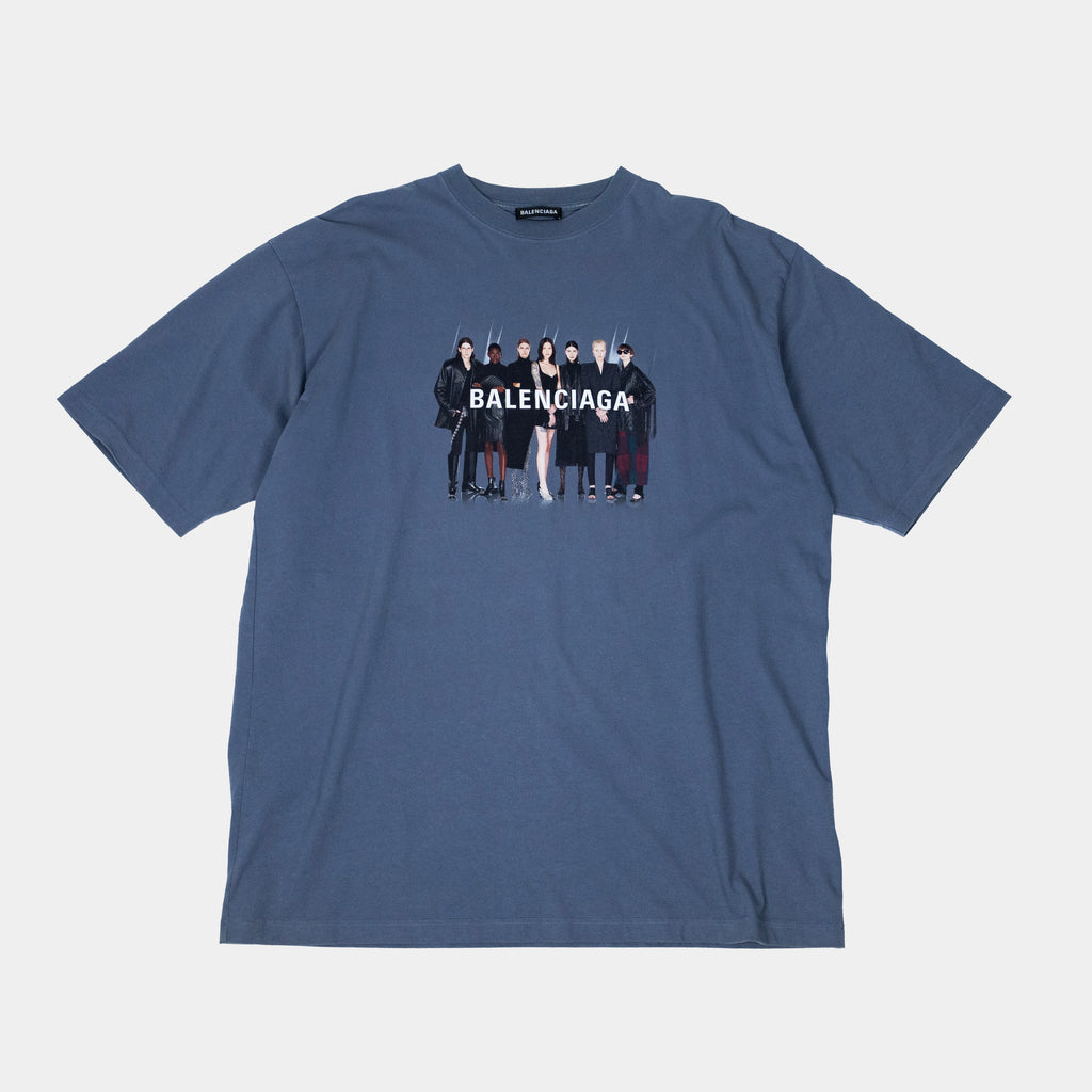 Balenciaga Portrait Band T-shirt