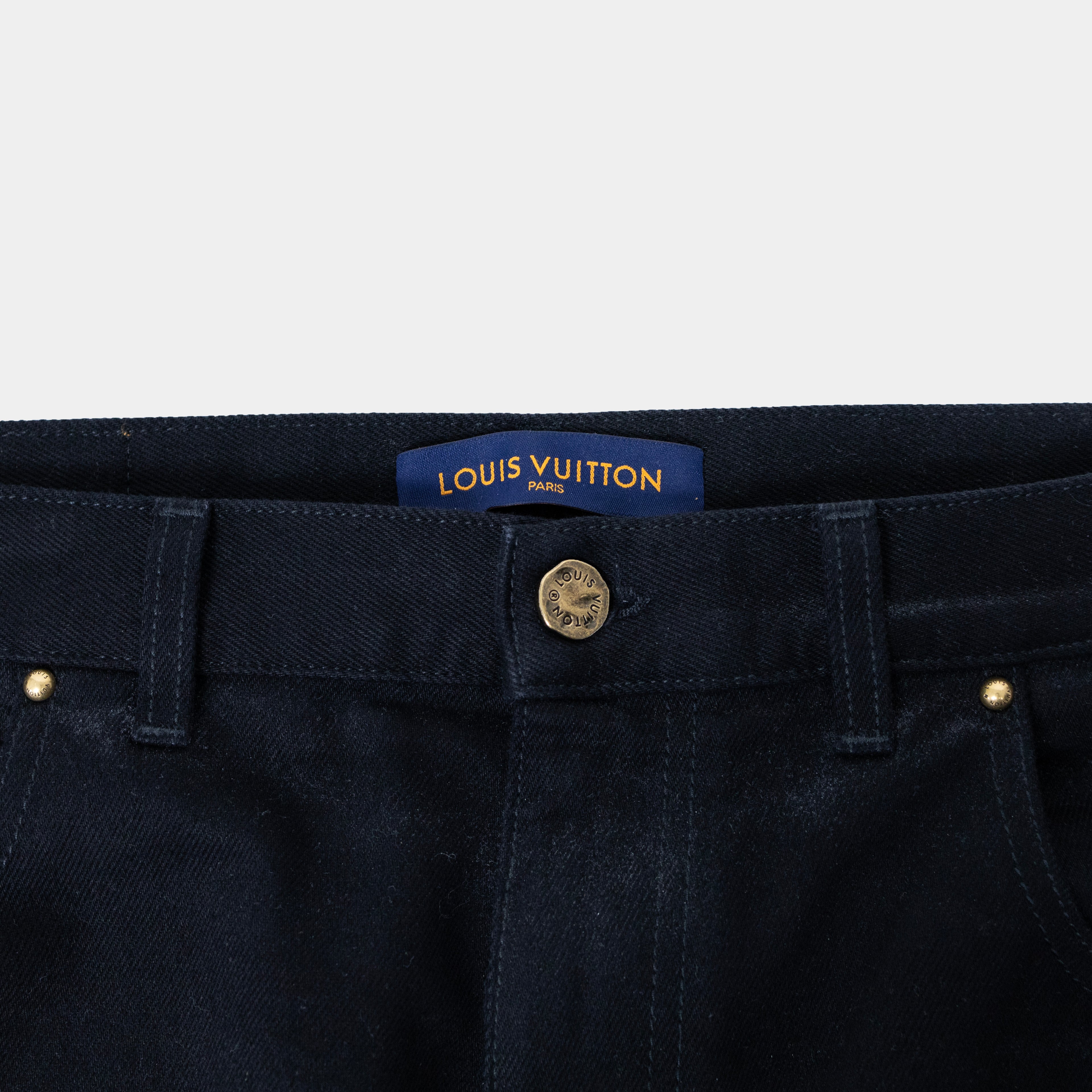 "Virgil Abloh" Monogram Double Knee Carpenter Pant