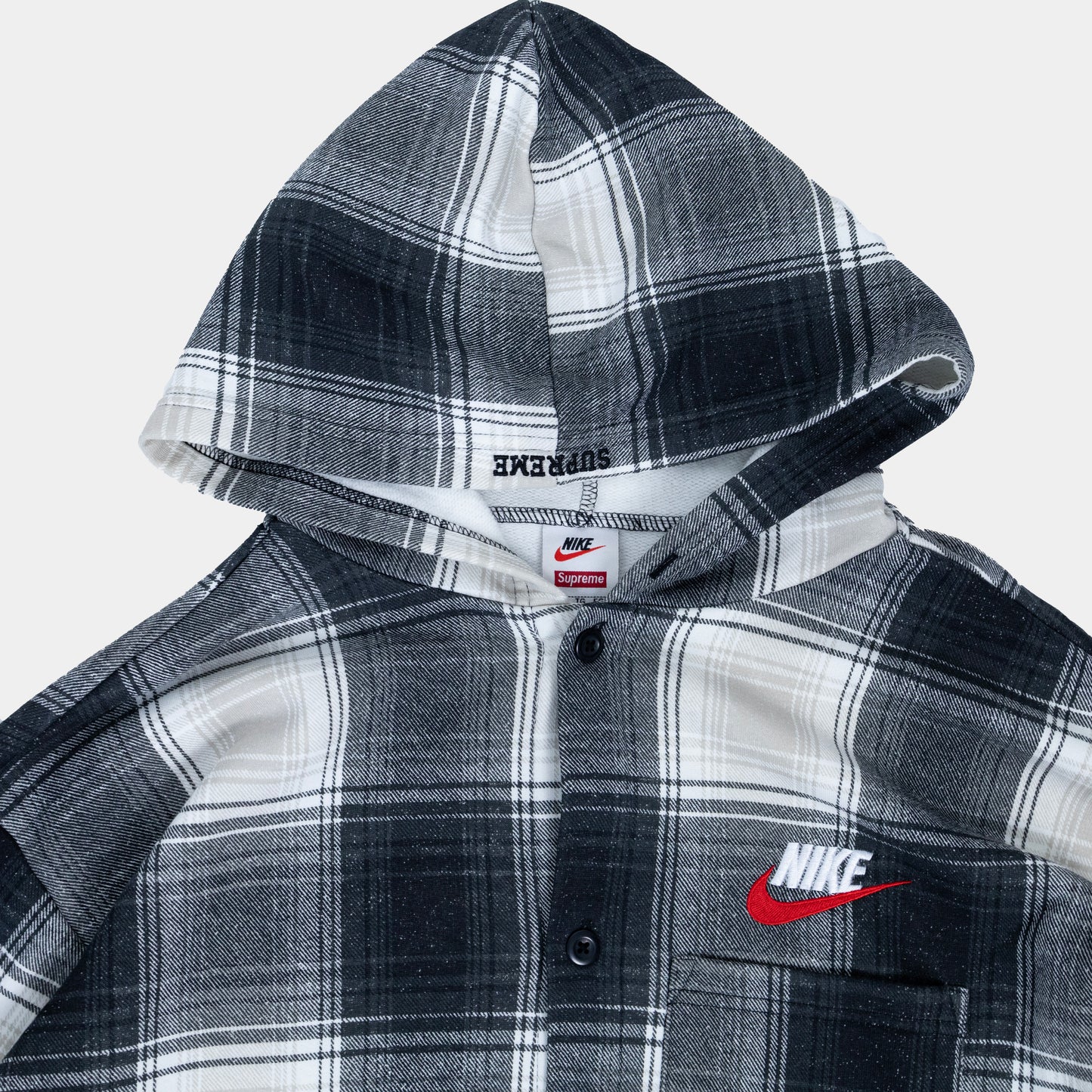 Supreme x Nike Hooded Flannel