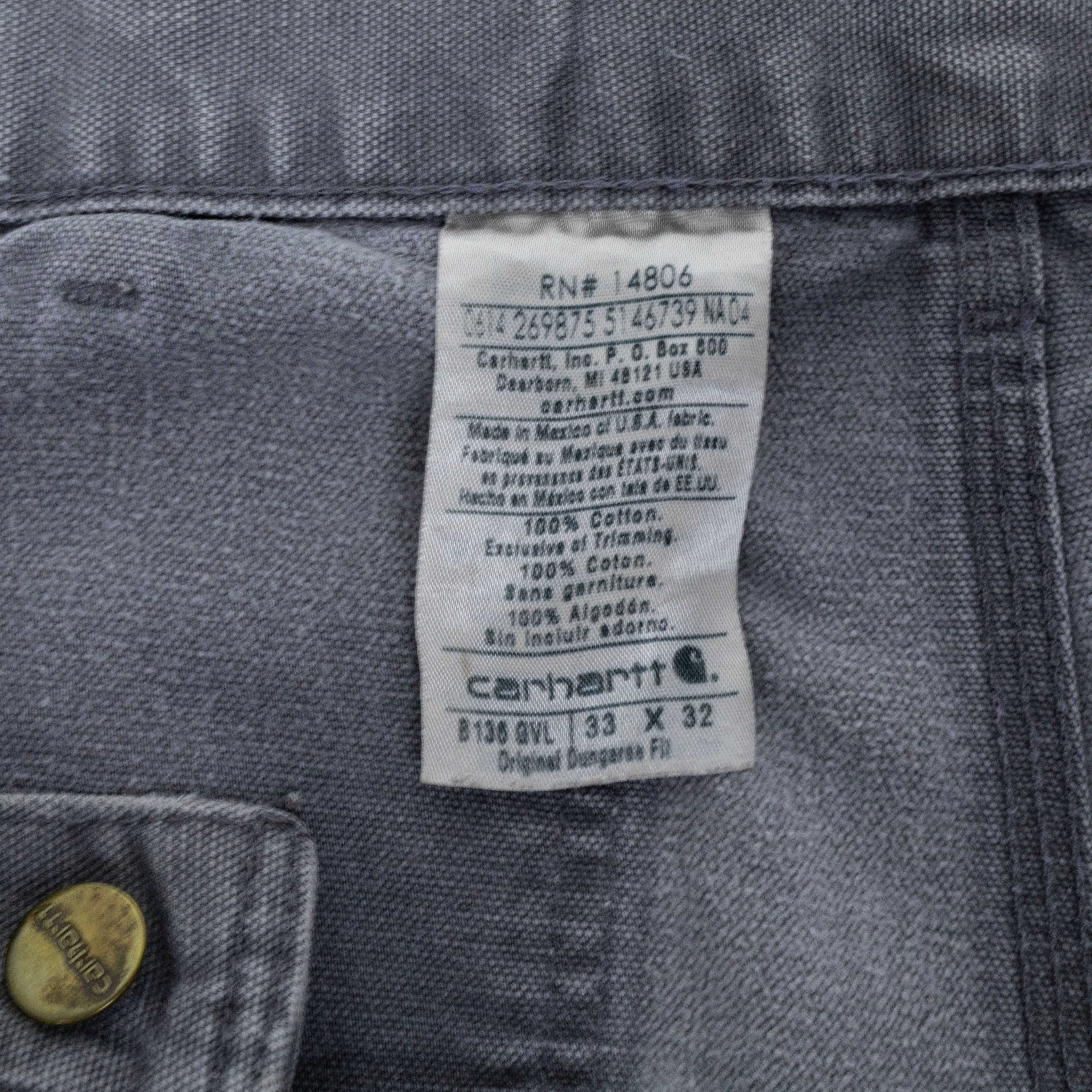 Carhartt B135 Double Knee Carpenter Pant