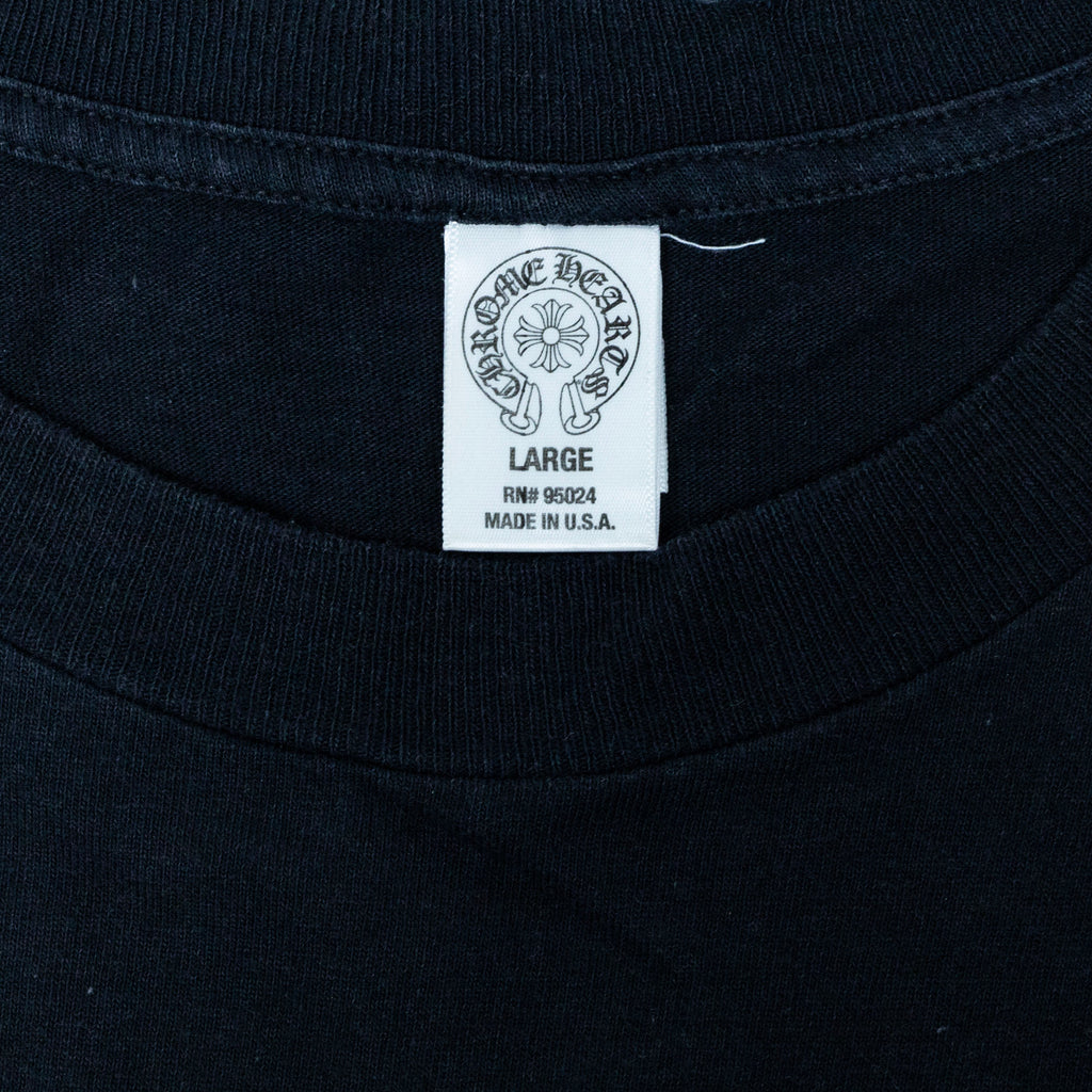 Chrome Hearts Pocket Cross Logo Long Sleeve T-Shirt