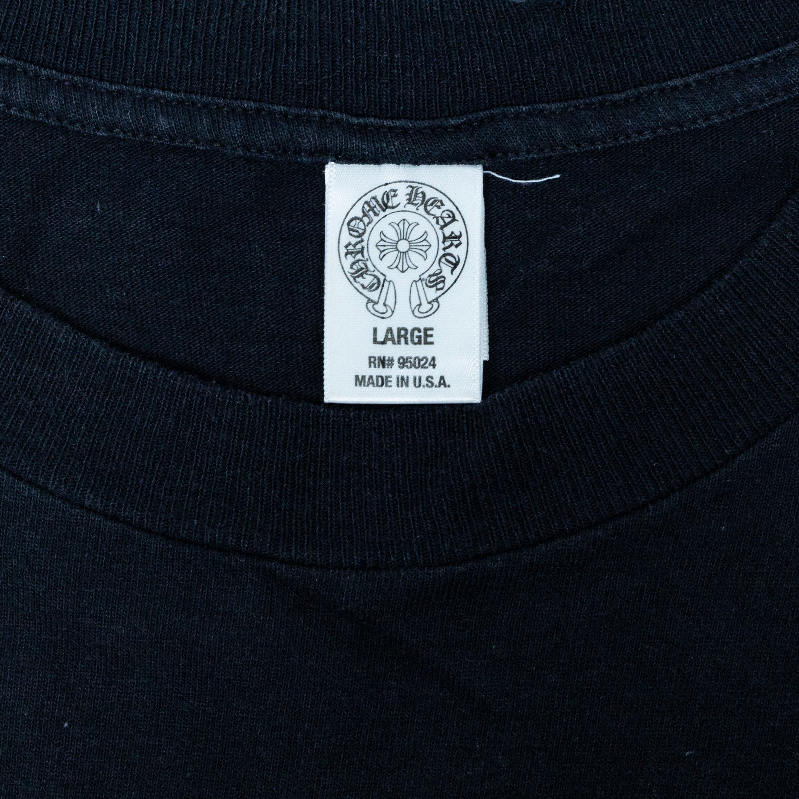 Chrome Hearts Pocket Cross Logo Long Sleeve T-Shirt