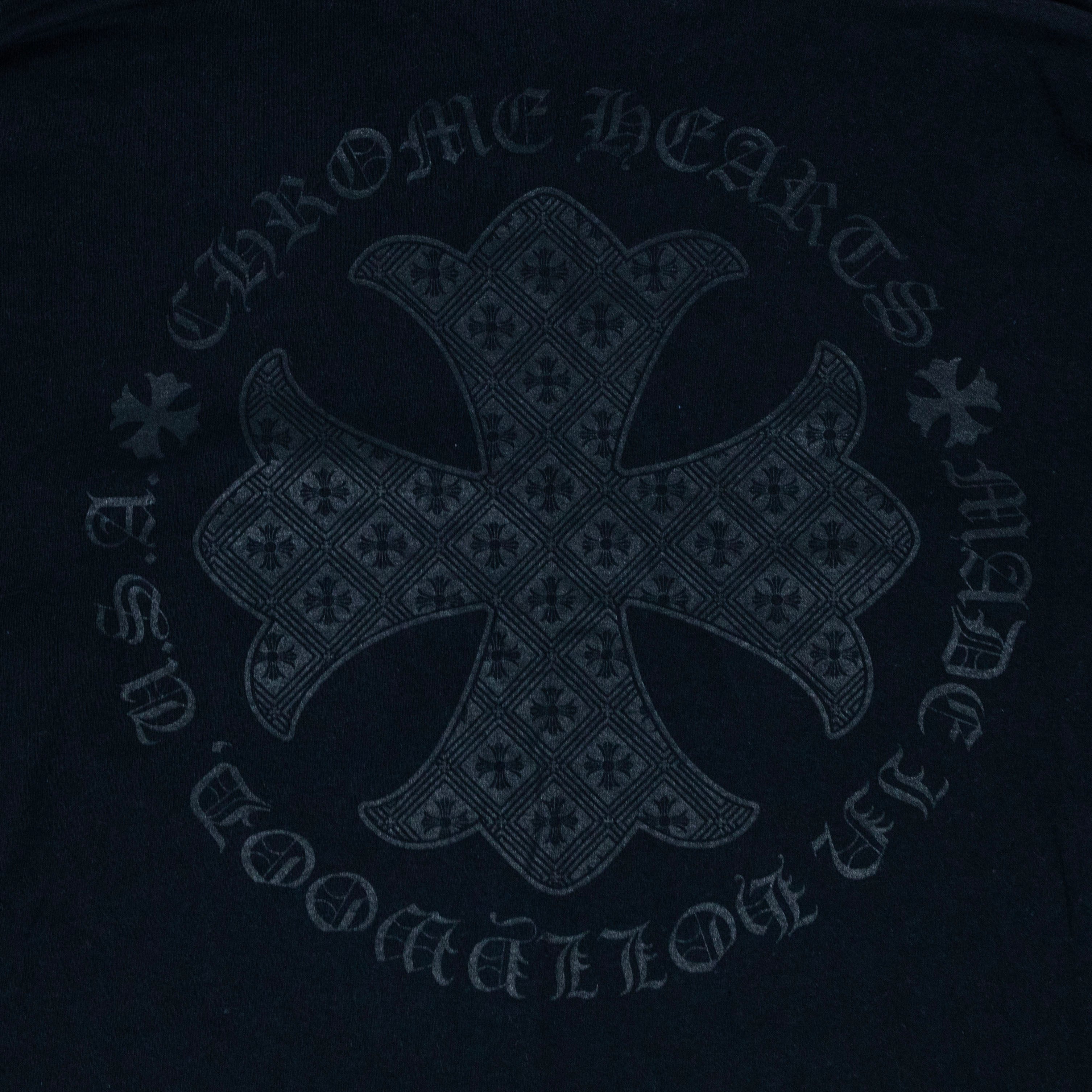 Chrome Hearts Pocket Cross Logo Long Sleeve T-Shirt