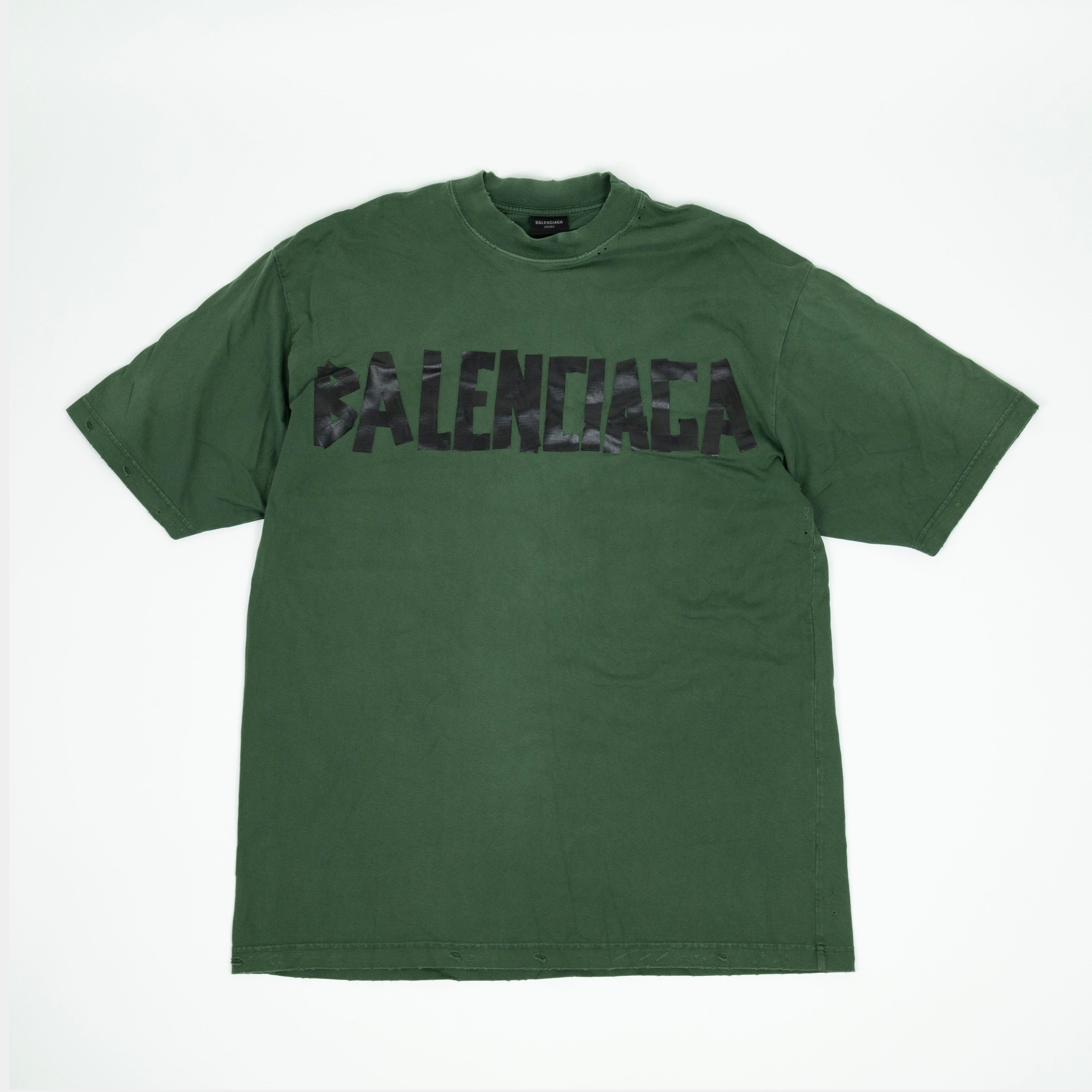 Balenciaga BB Tape Logo T-Shirt