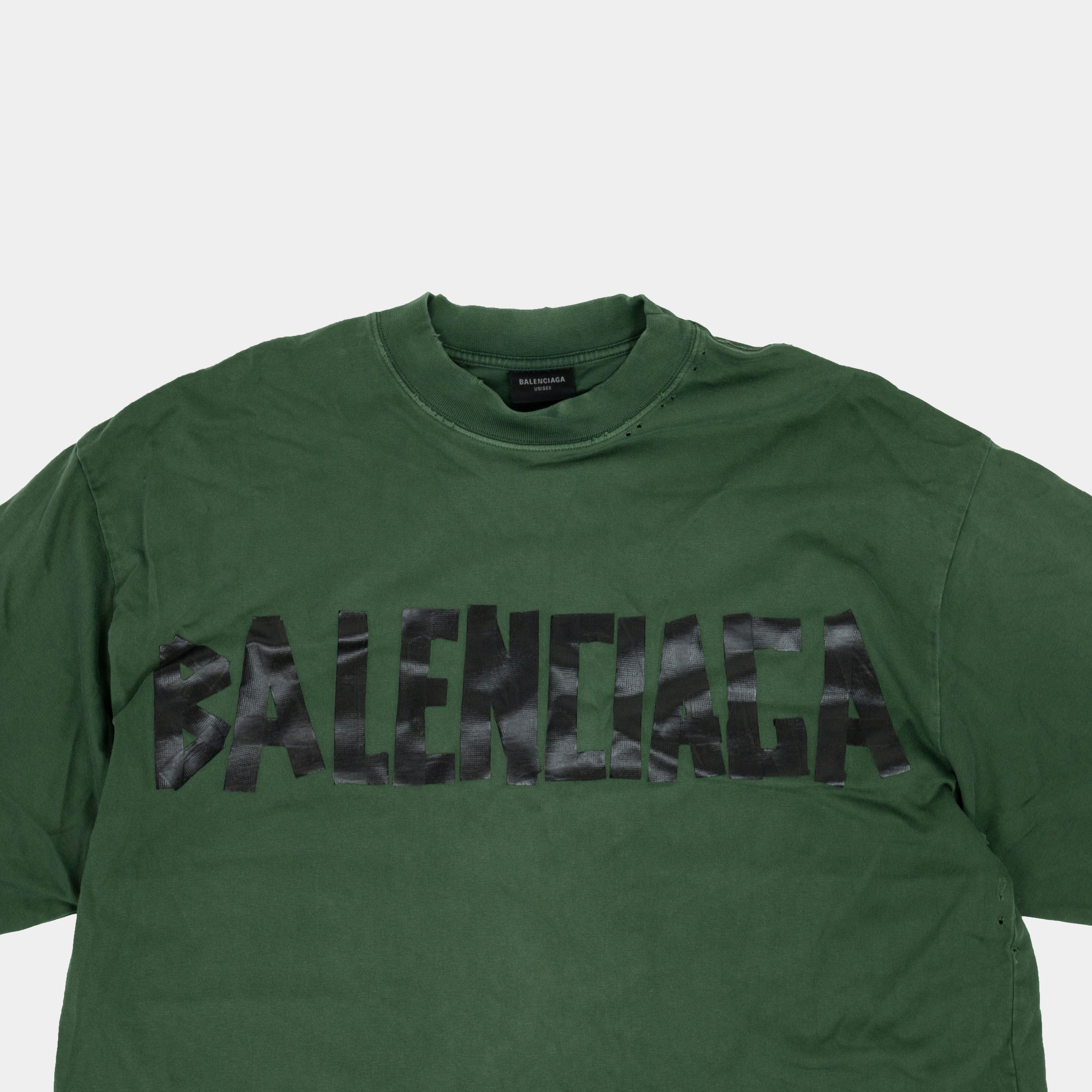 Balenciaga BB Tape Logo T-Shirt