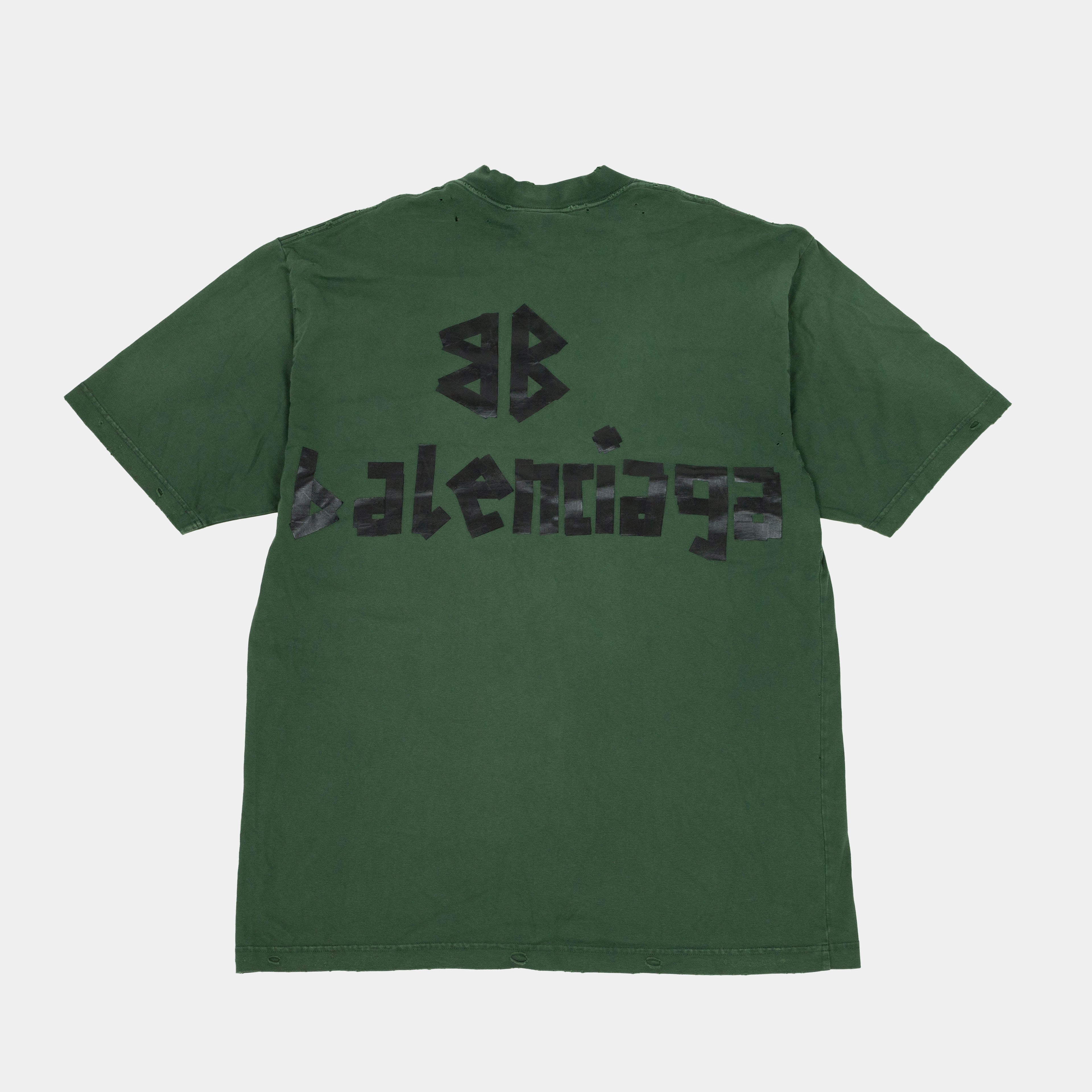 Balenciaga BB Tape Logo T-Shirt