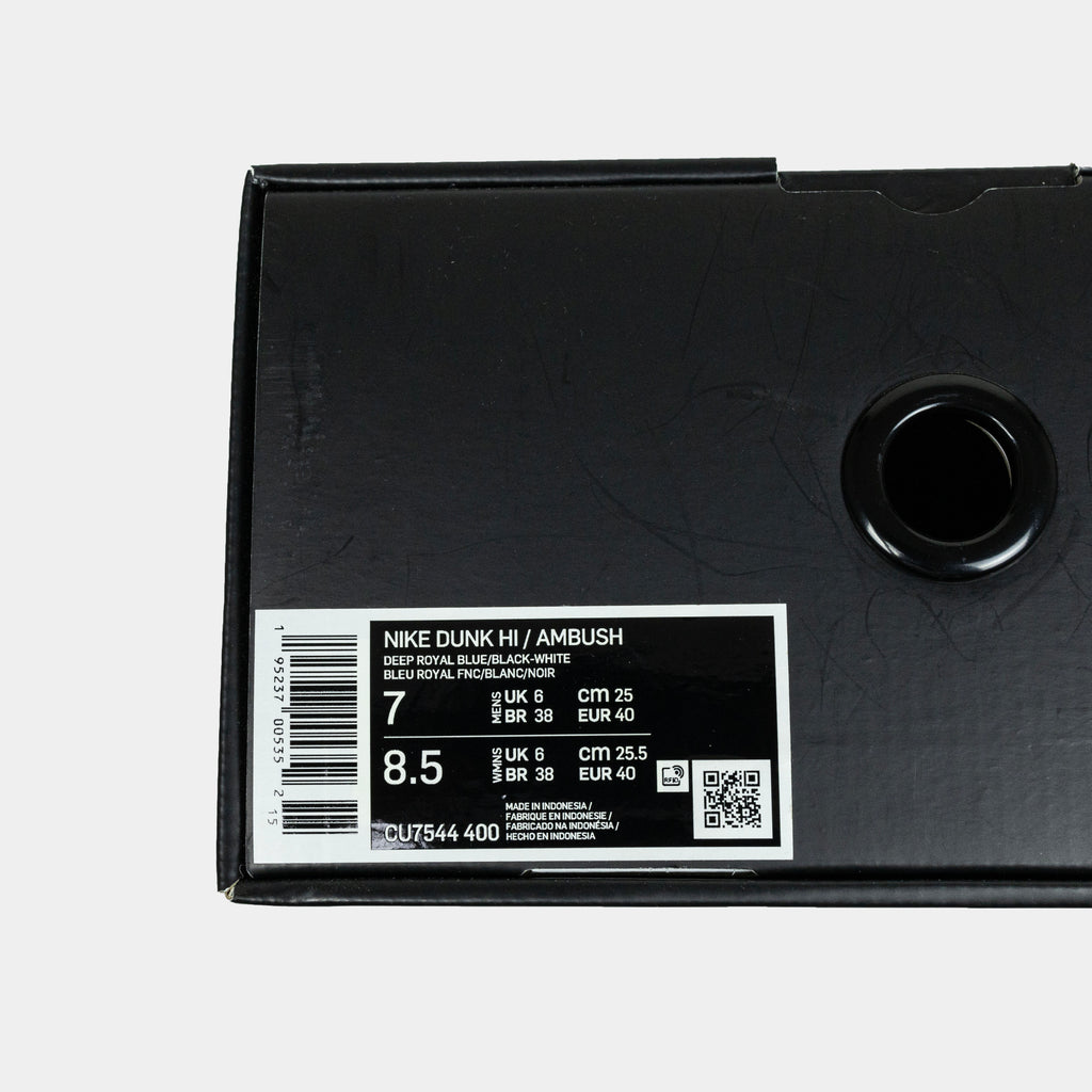 AMBUSH x Nike Dunk High Deep Blue