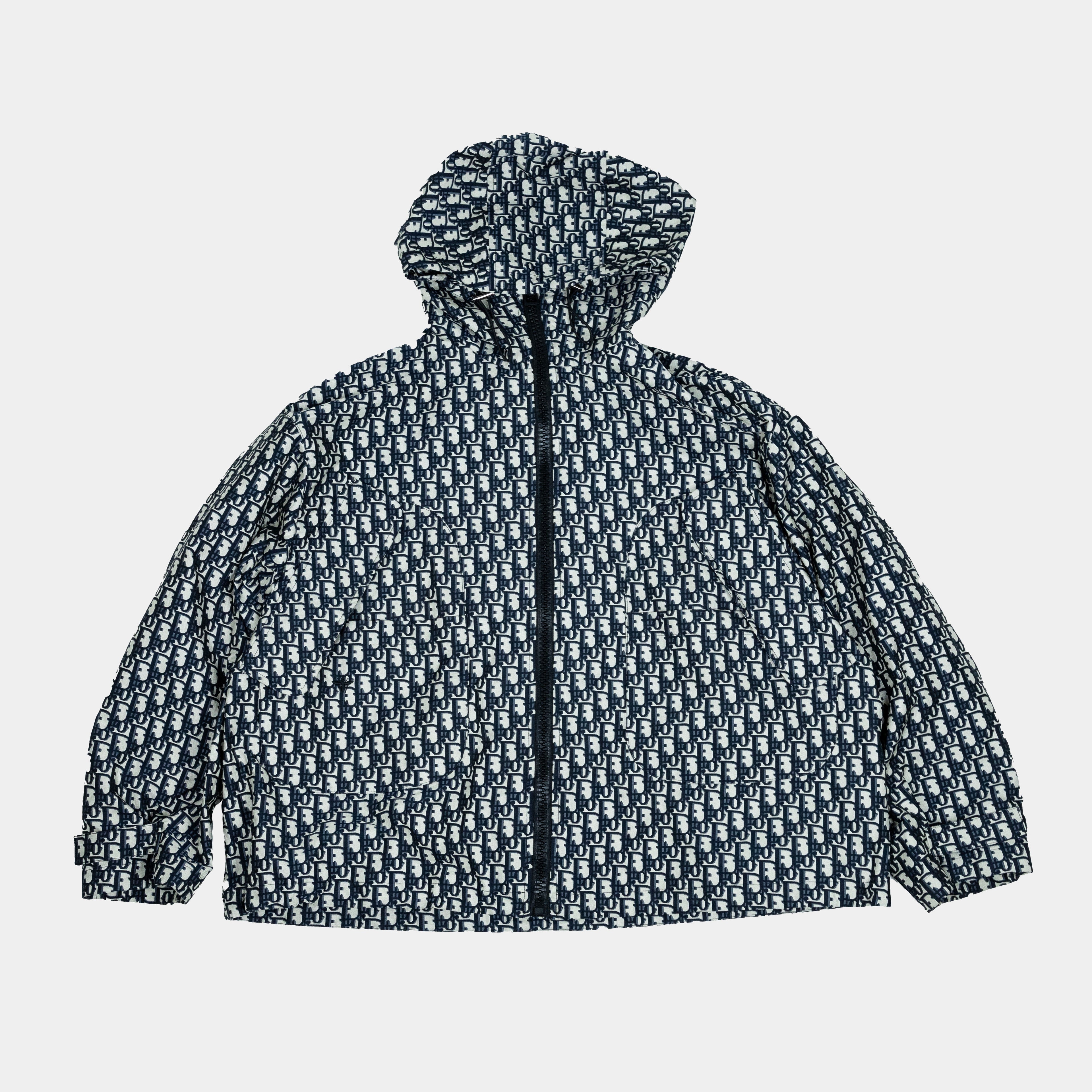 Dior Hooded Monogram Windbreaker